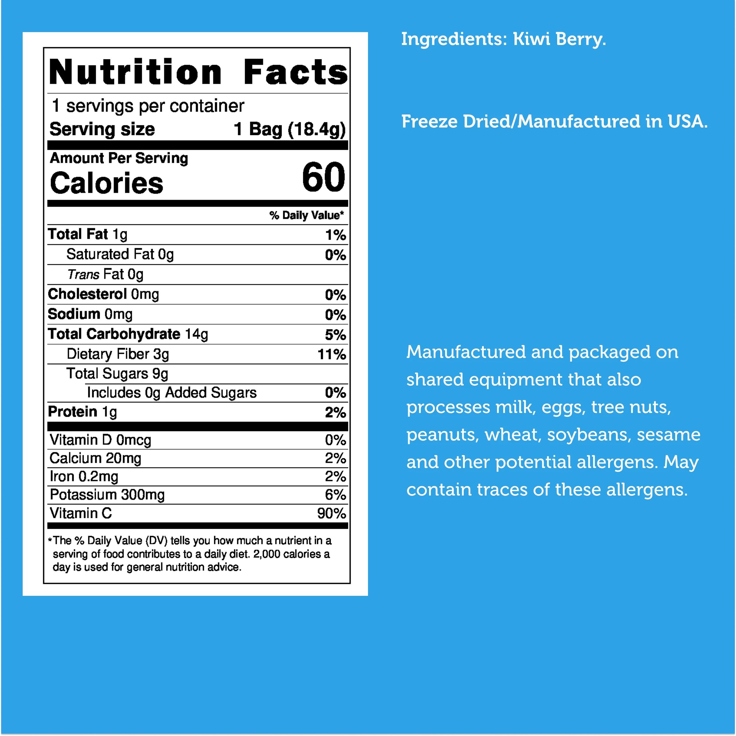 Freeze Dried Kiwi Berry (Baby Kiwi) - Image 8