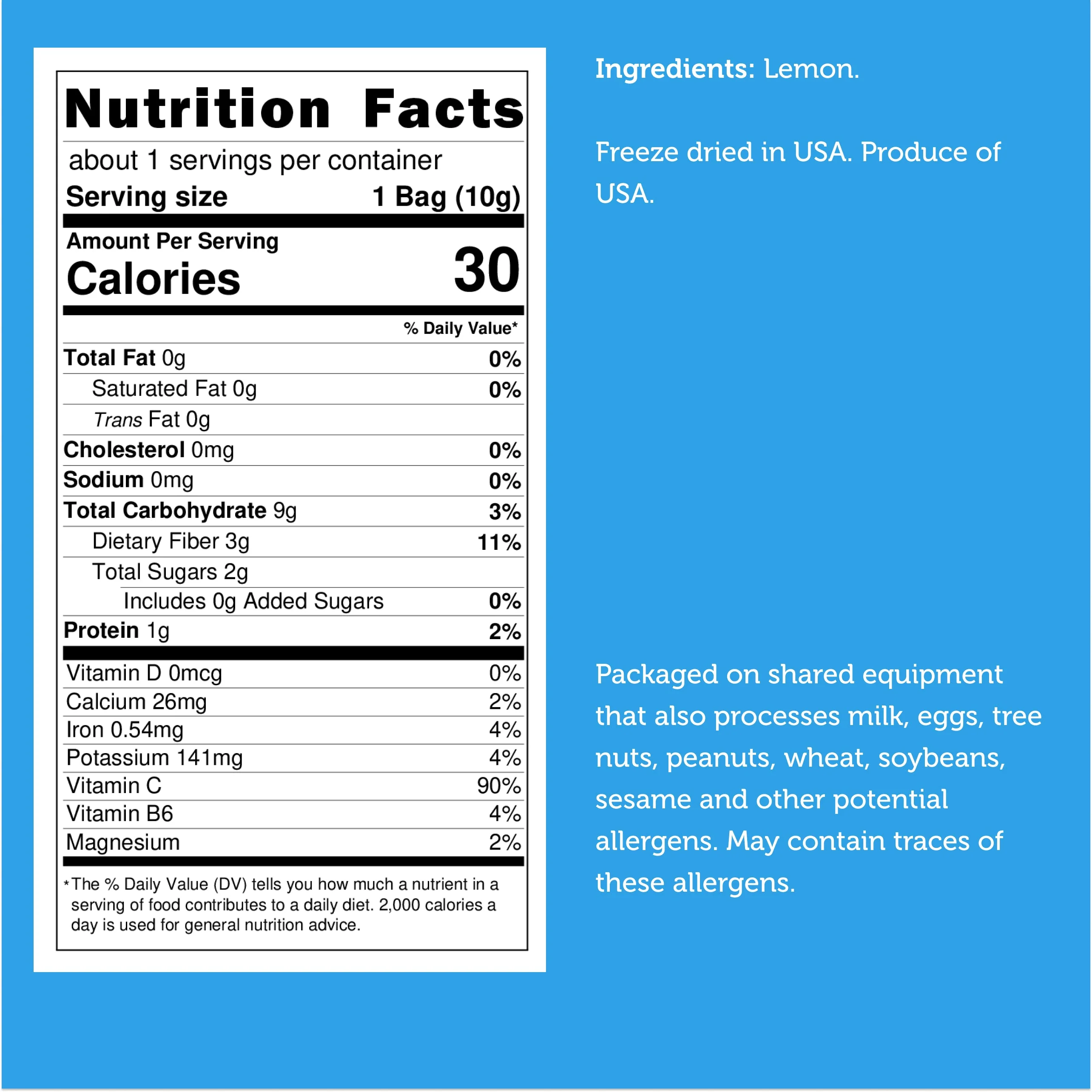 Freeze Dried Lemon Slices - Image 10