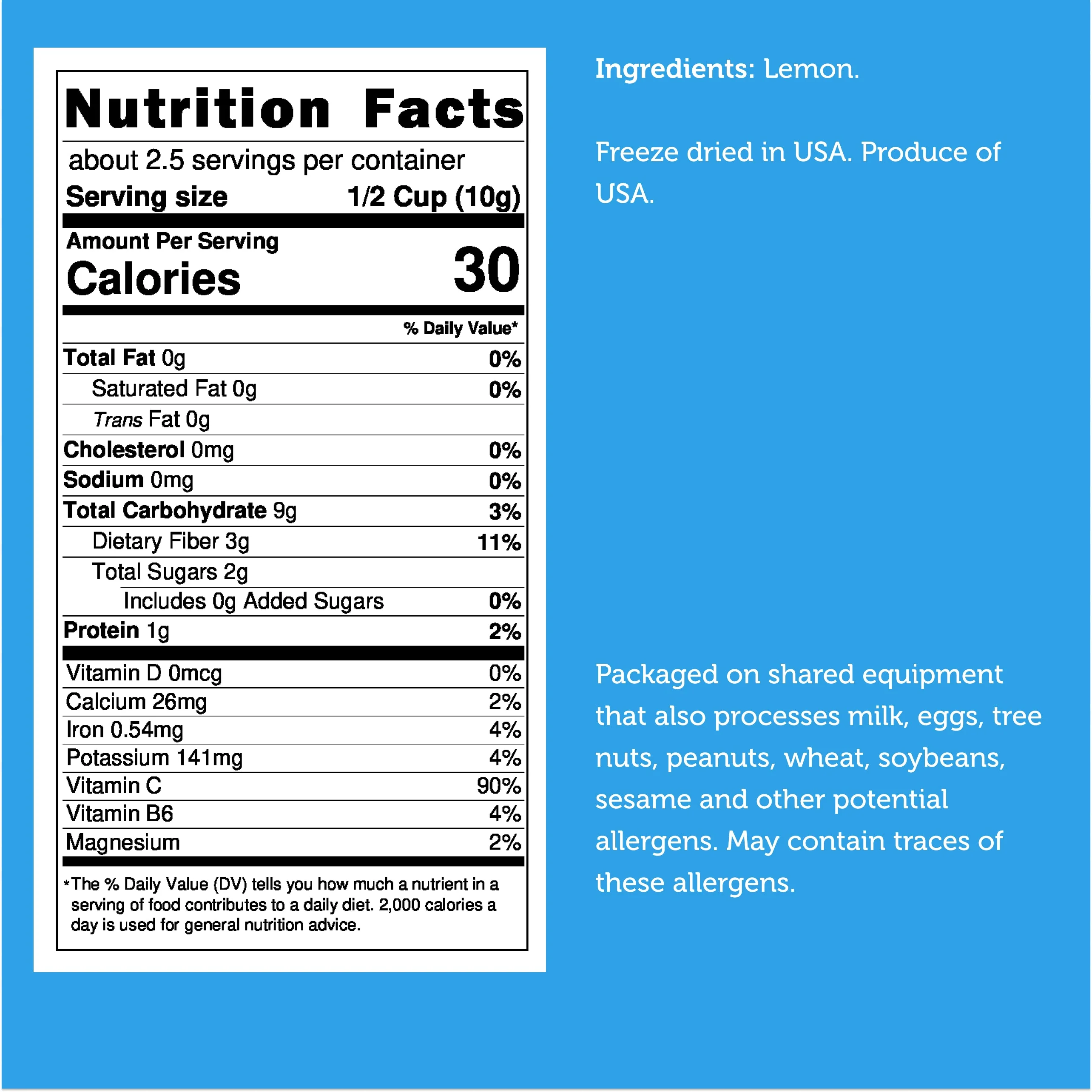 Freeze Dried Lemon Slices - Image 9