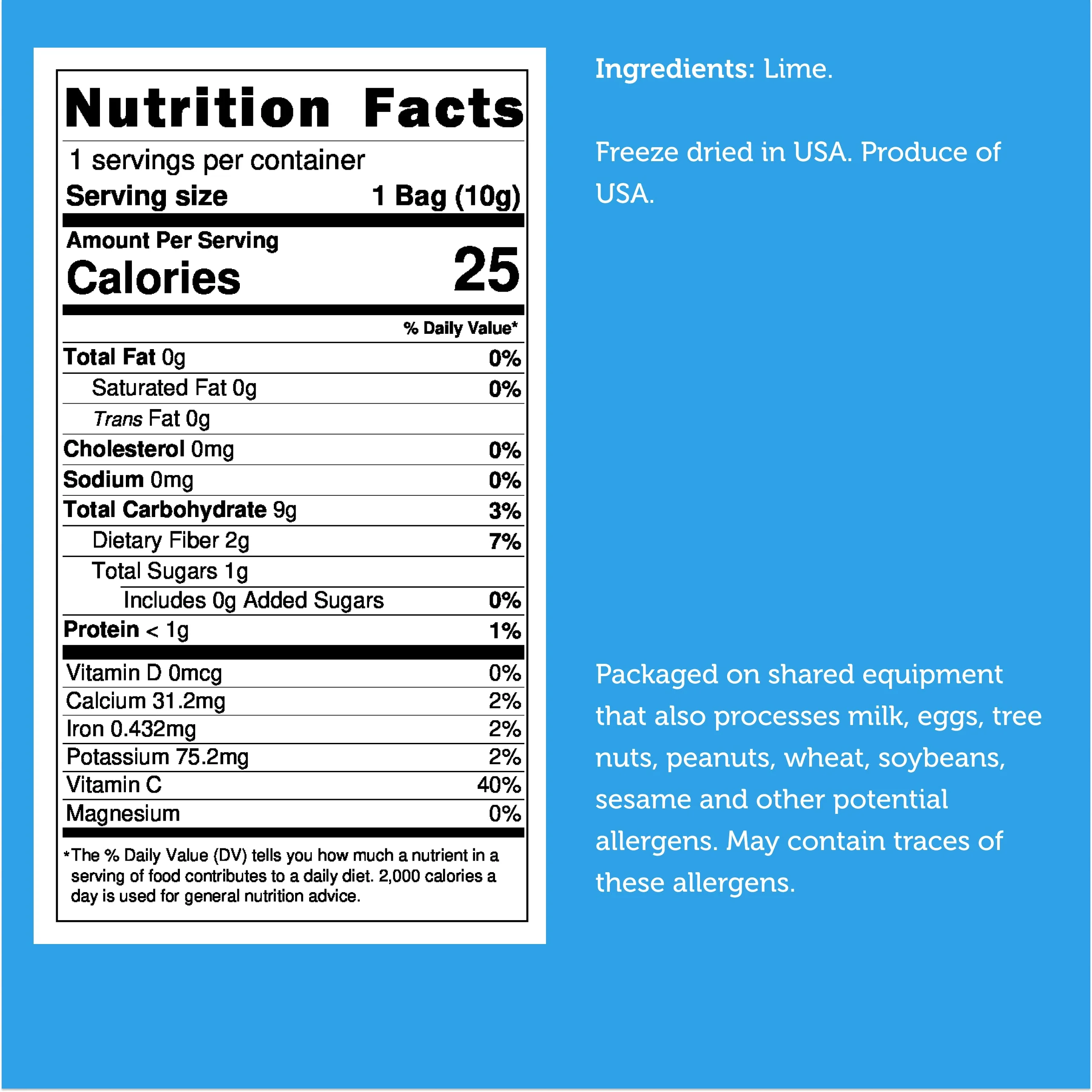 Freeze Dried Lime Slices - Image 9