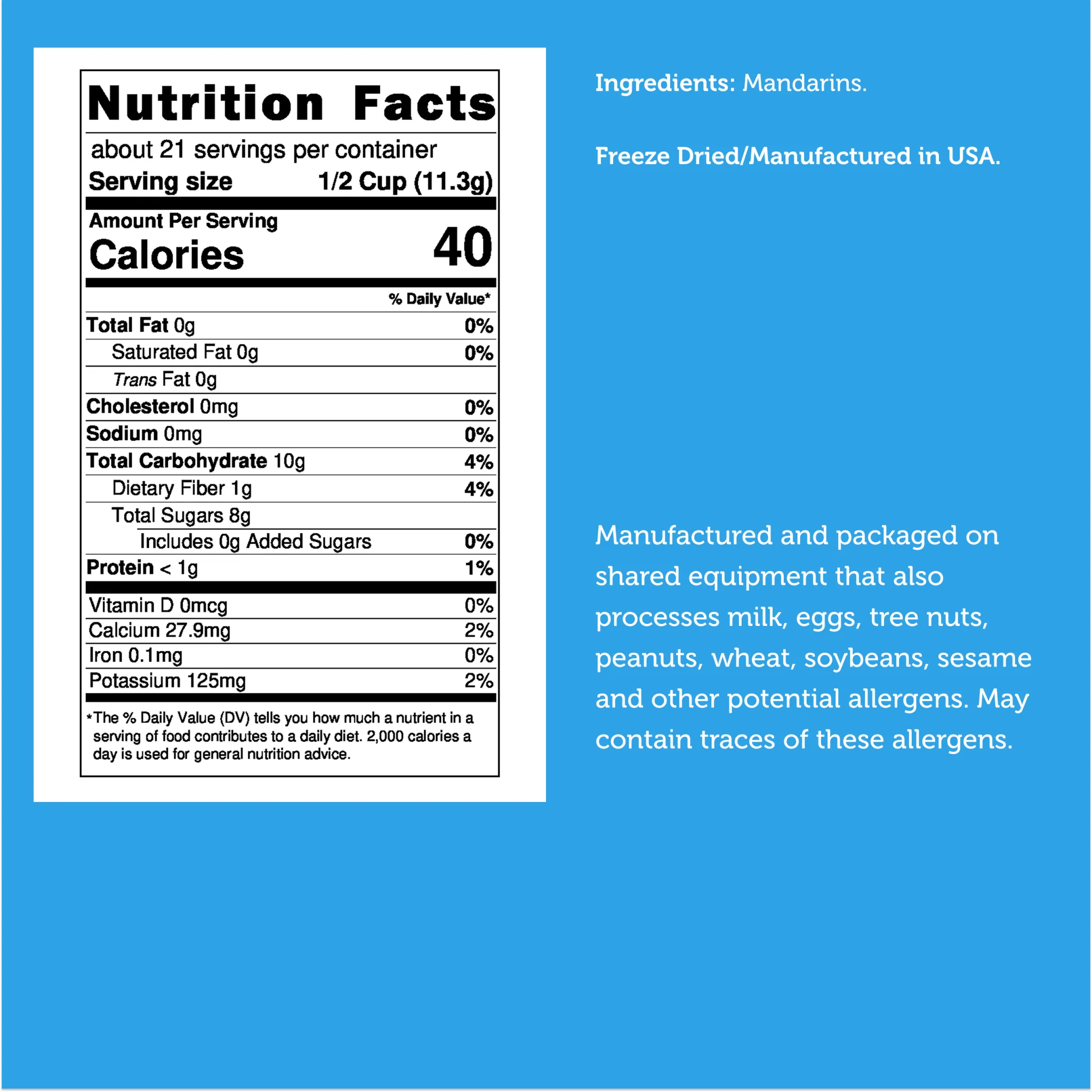 Freeze Dried Mandarin Slices - Image 10
