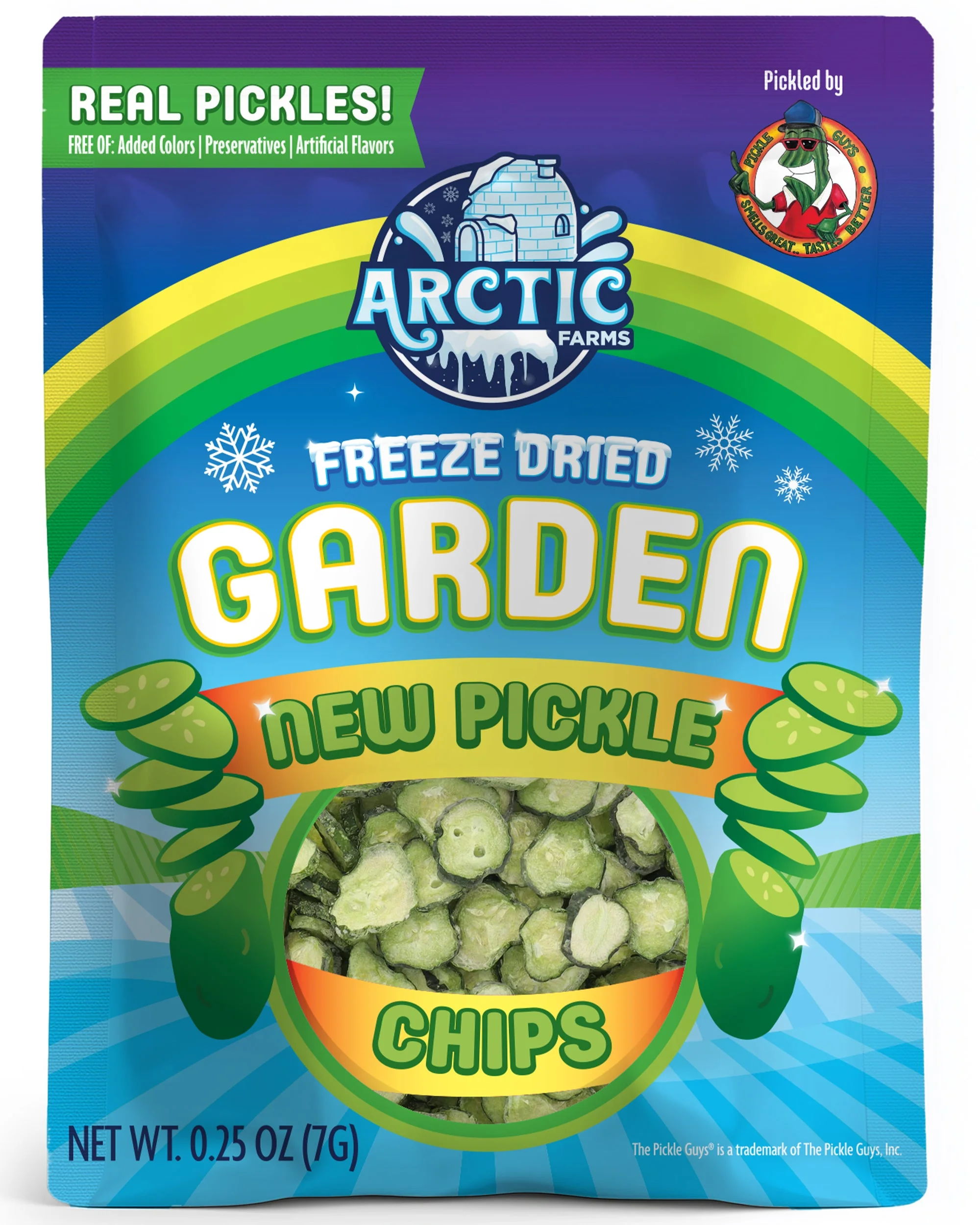Freeze Dried New Pickle Chips from The Pickle Guys (Minimal Salt) - Image 5