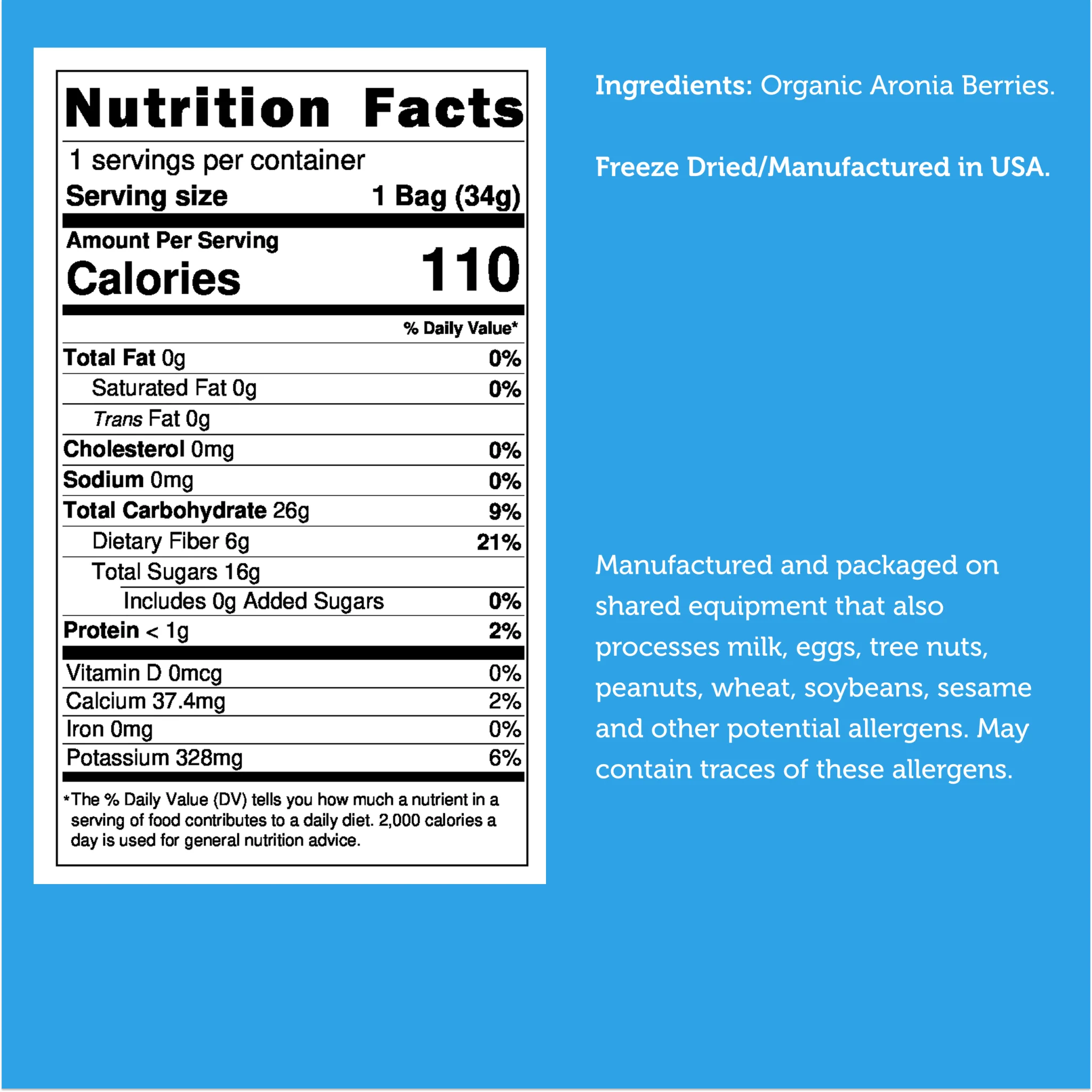 Freeze Dried Organic Aronia Berries - Image 4