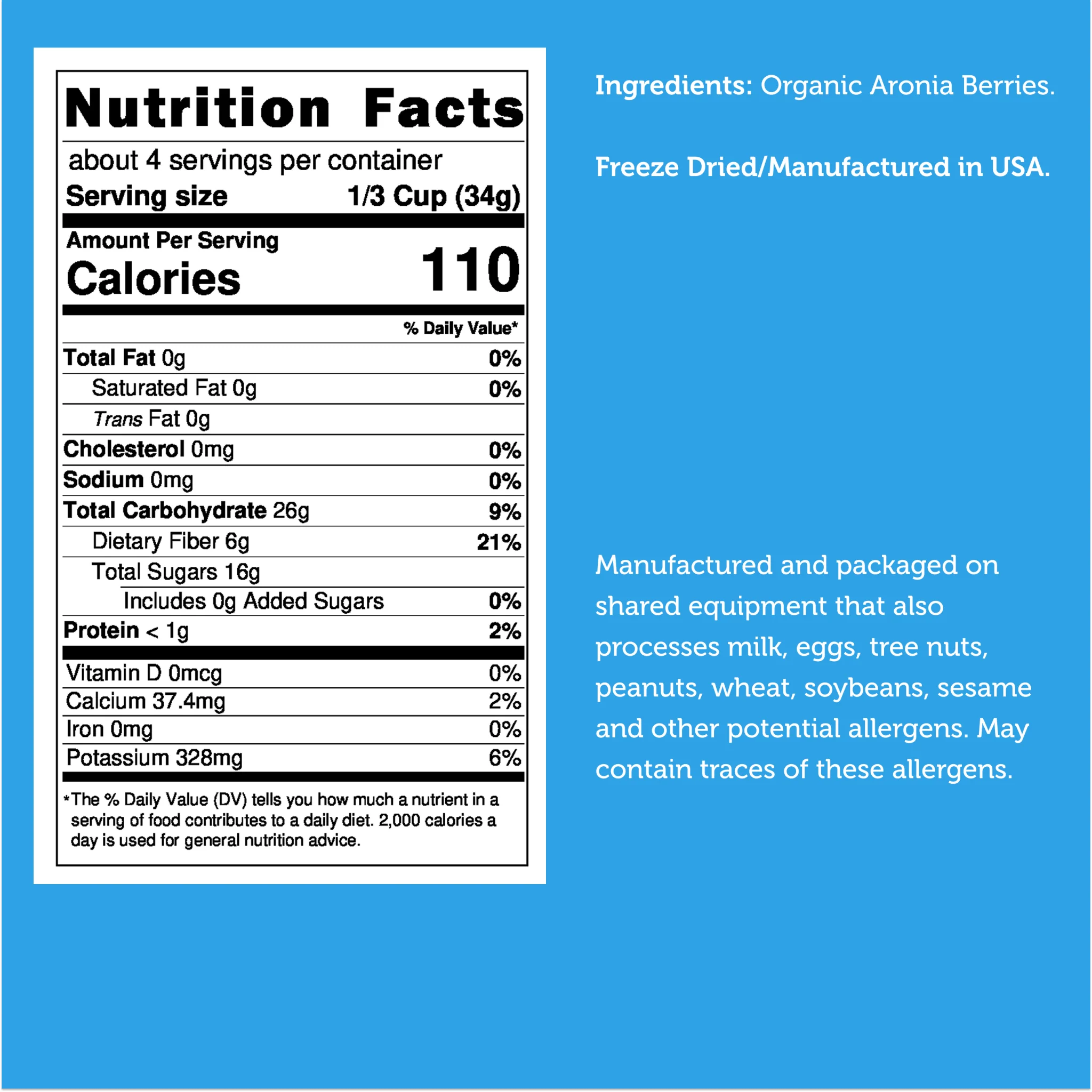 Freeze Dried Organic Aronia Berries - Image 6