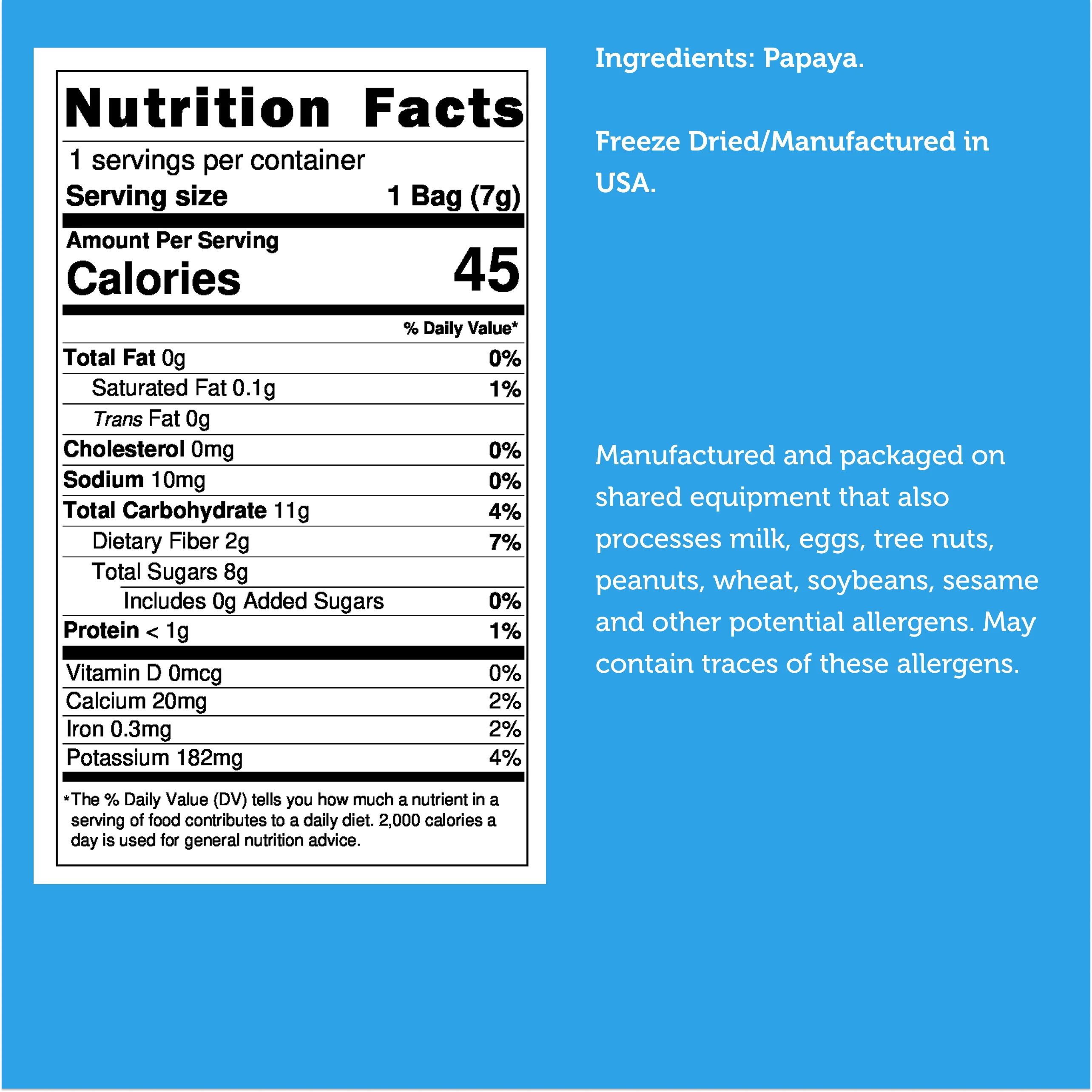 Freeze Dried Papaya - Image 10