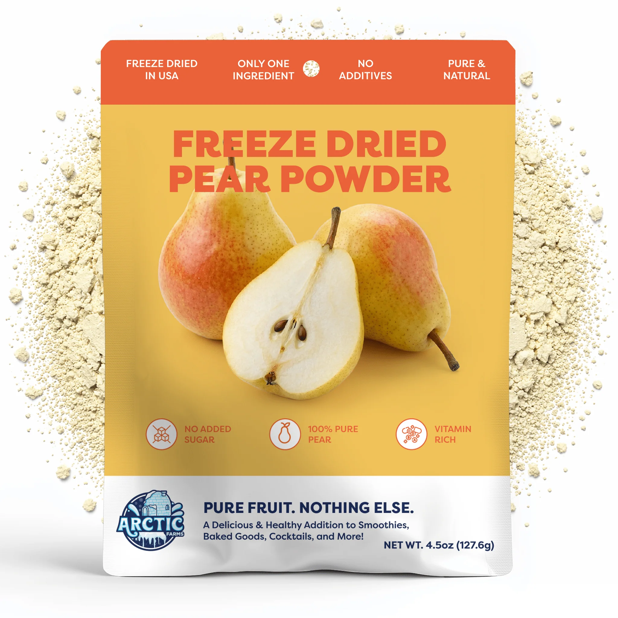 Freeze Dried Pear Powder