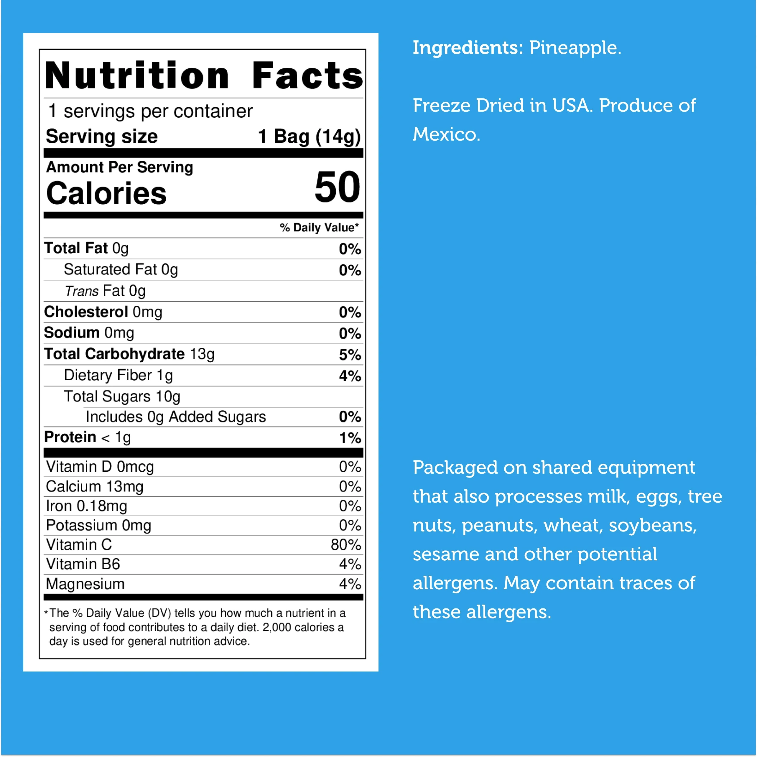 Freeze Dried Pineapple - Image 8