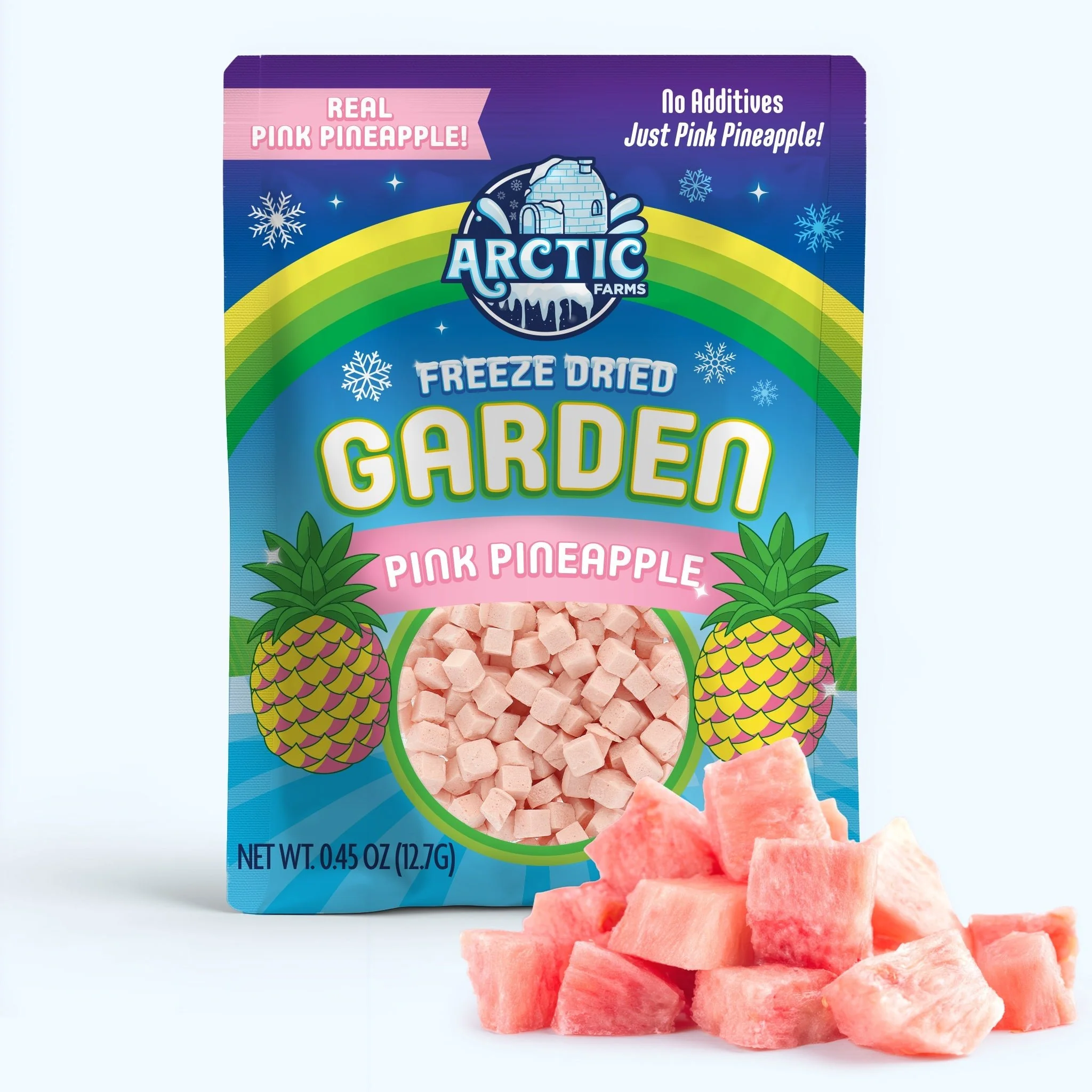 Freeze Dried Pink Pineapple