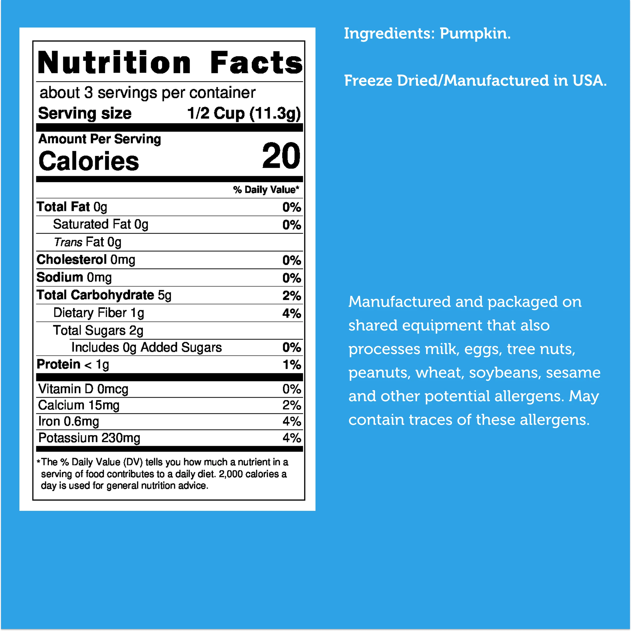 Freeze Dried Pumpkin - Image 9