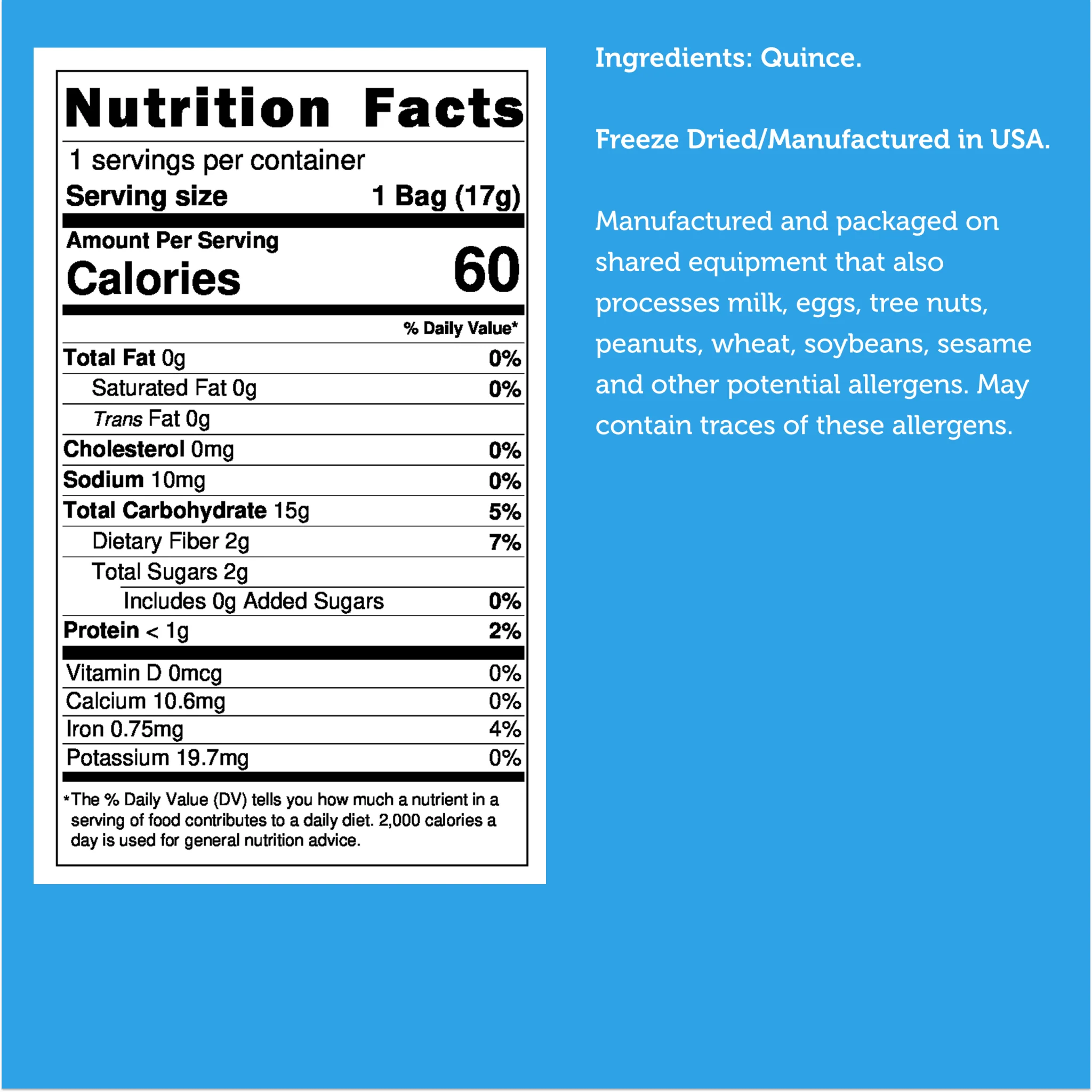 Freeze Dried Quince - Image 8