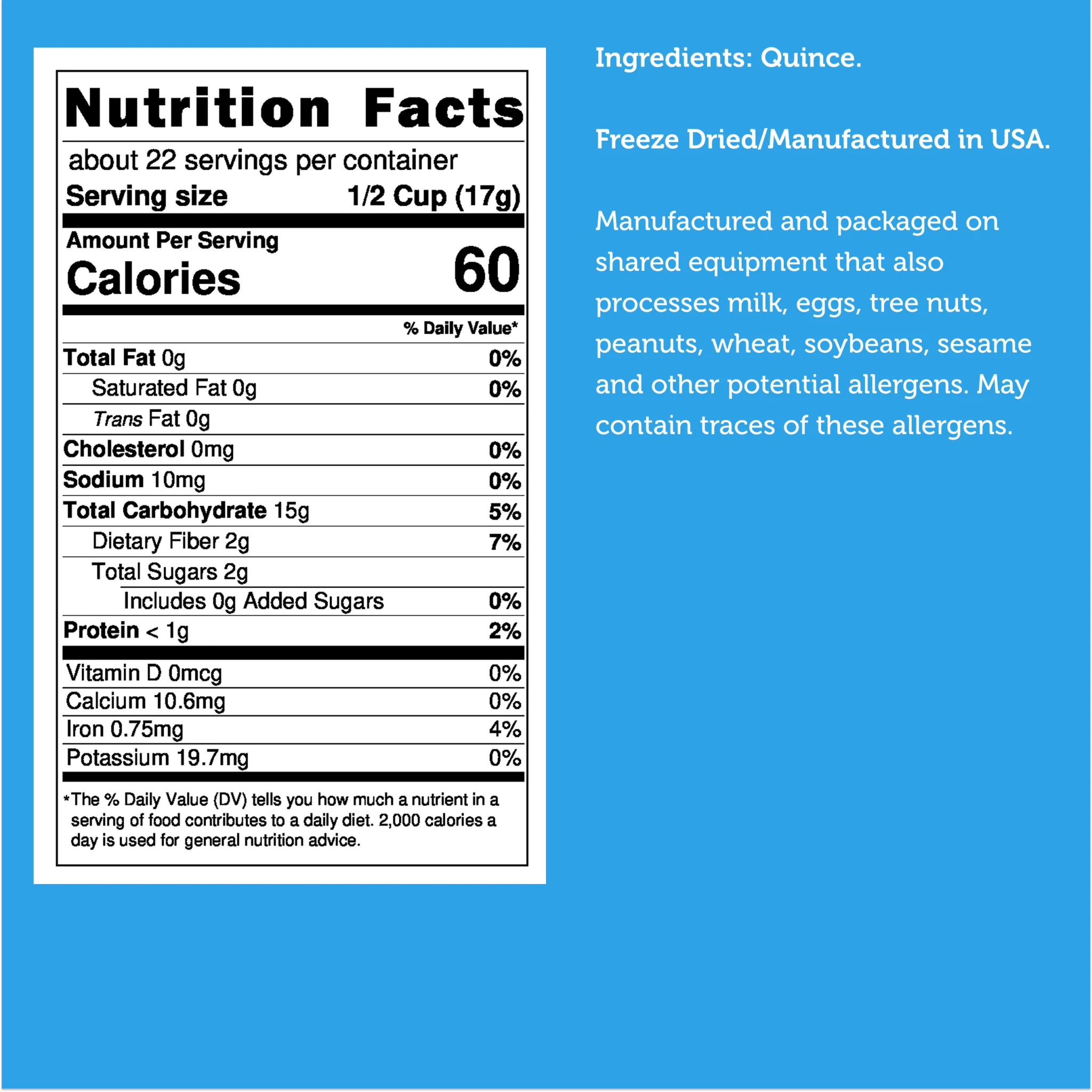 Freeze Dried Quince - Image 9