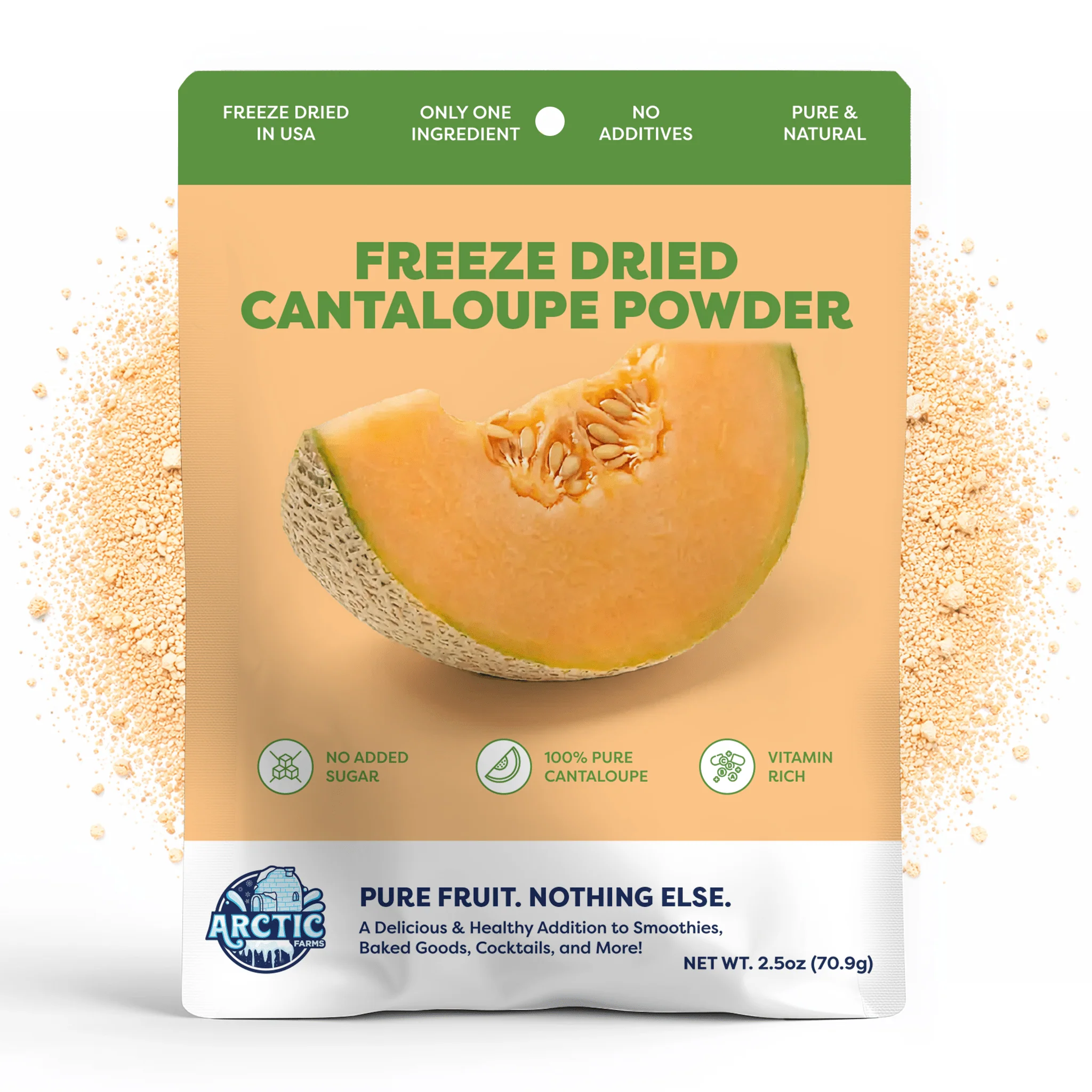 Freeze Dried Cantaloupe Powder