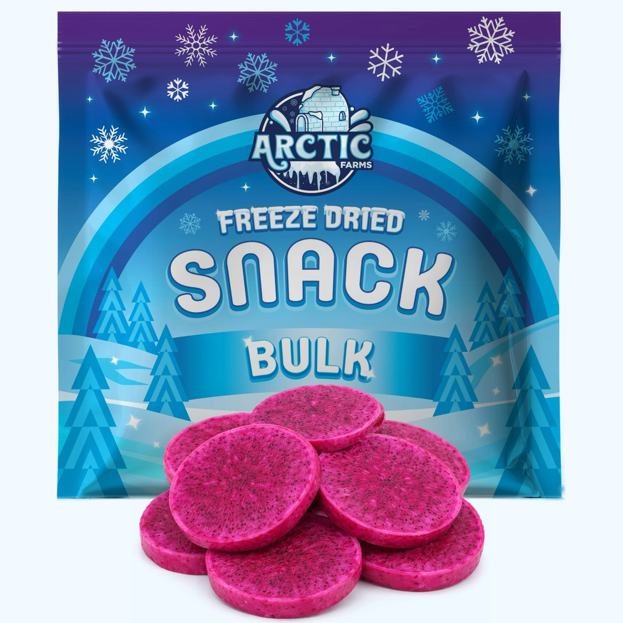 Freeze Dried Red Dragon Fruit Slices - Image 3