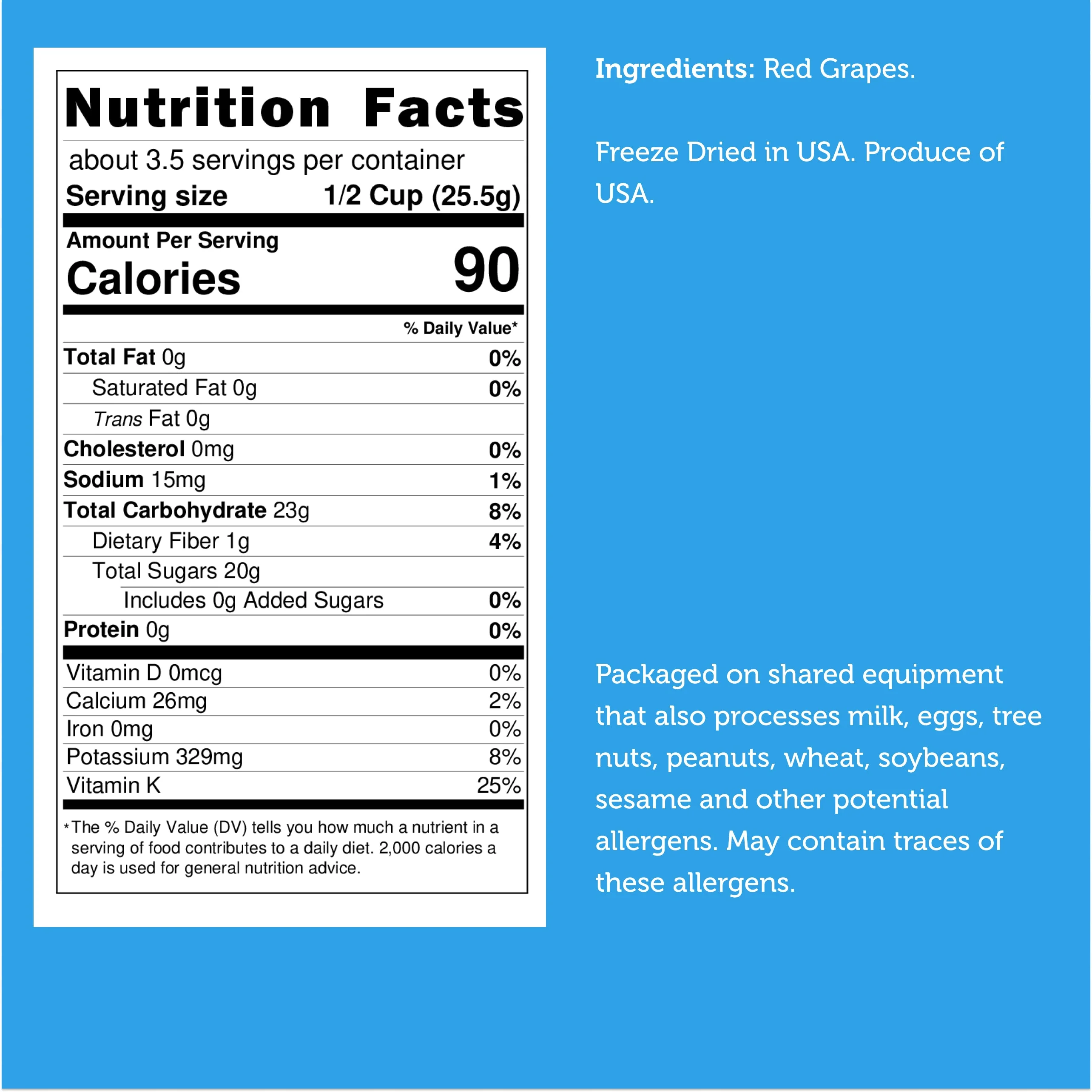 Freeze Dried Red Grapes - Image 8