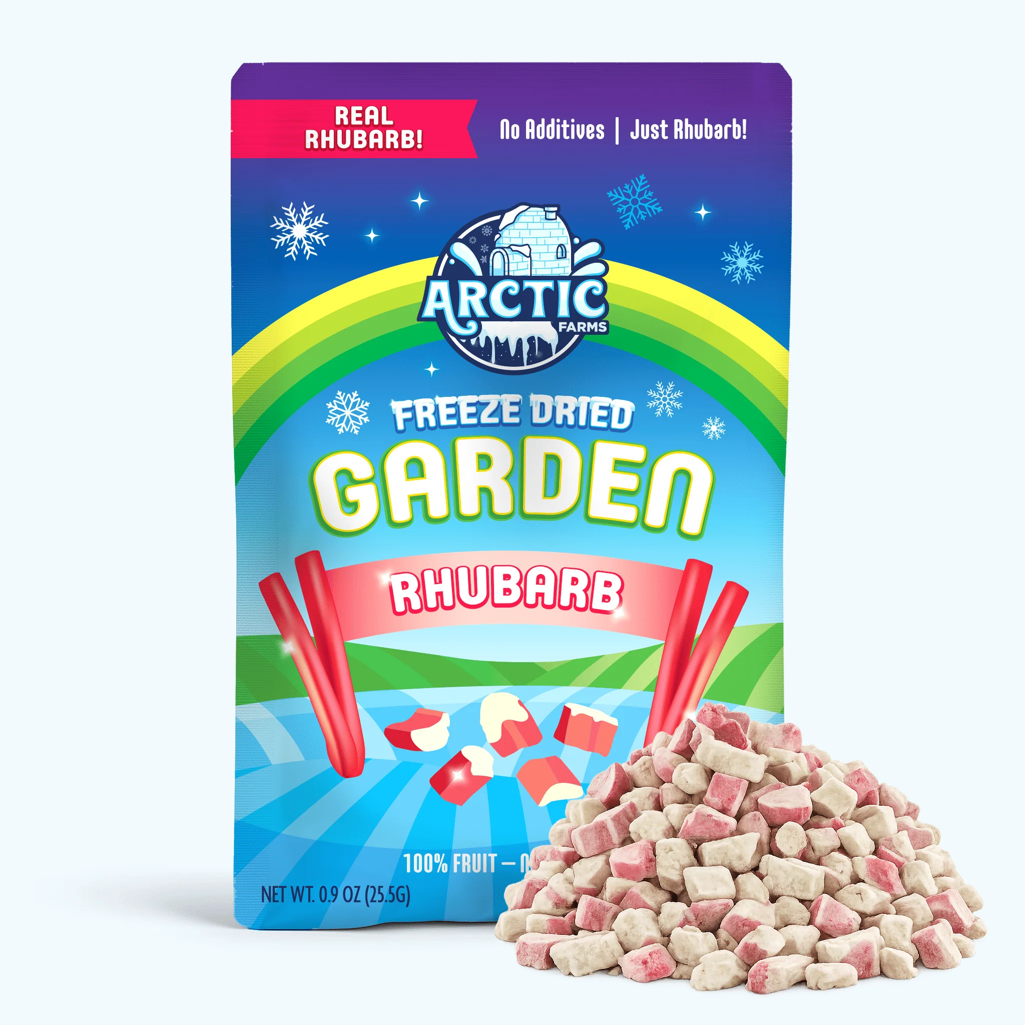 Freeze Dried Red Rhubarb - Image 3