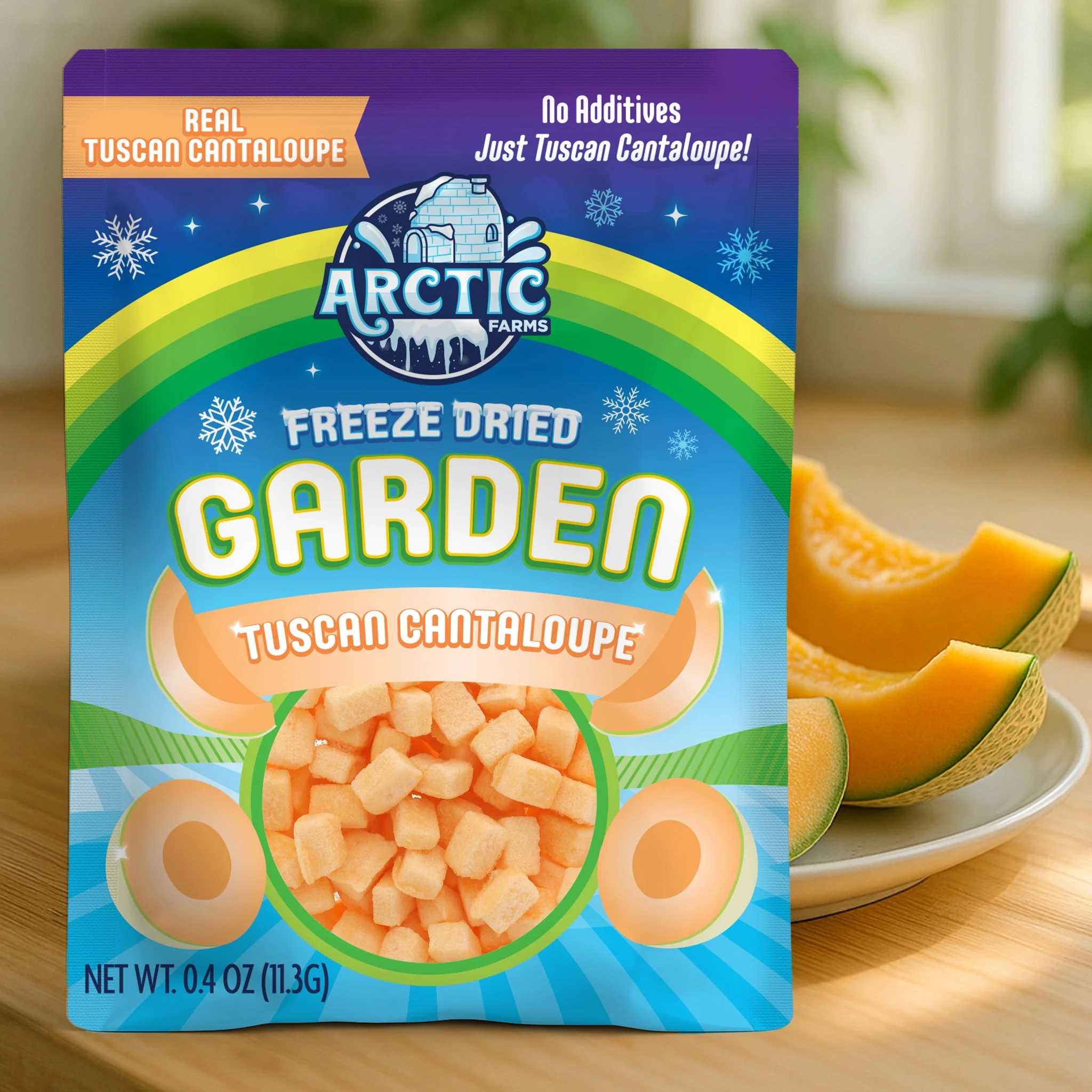 Freeze Dried Tuscan Cantaloupe Melon - Image 3