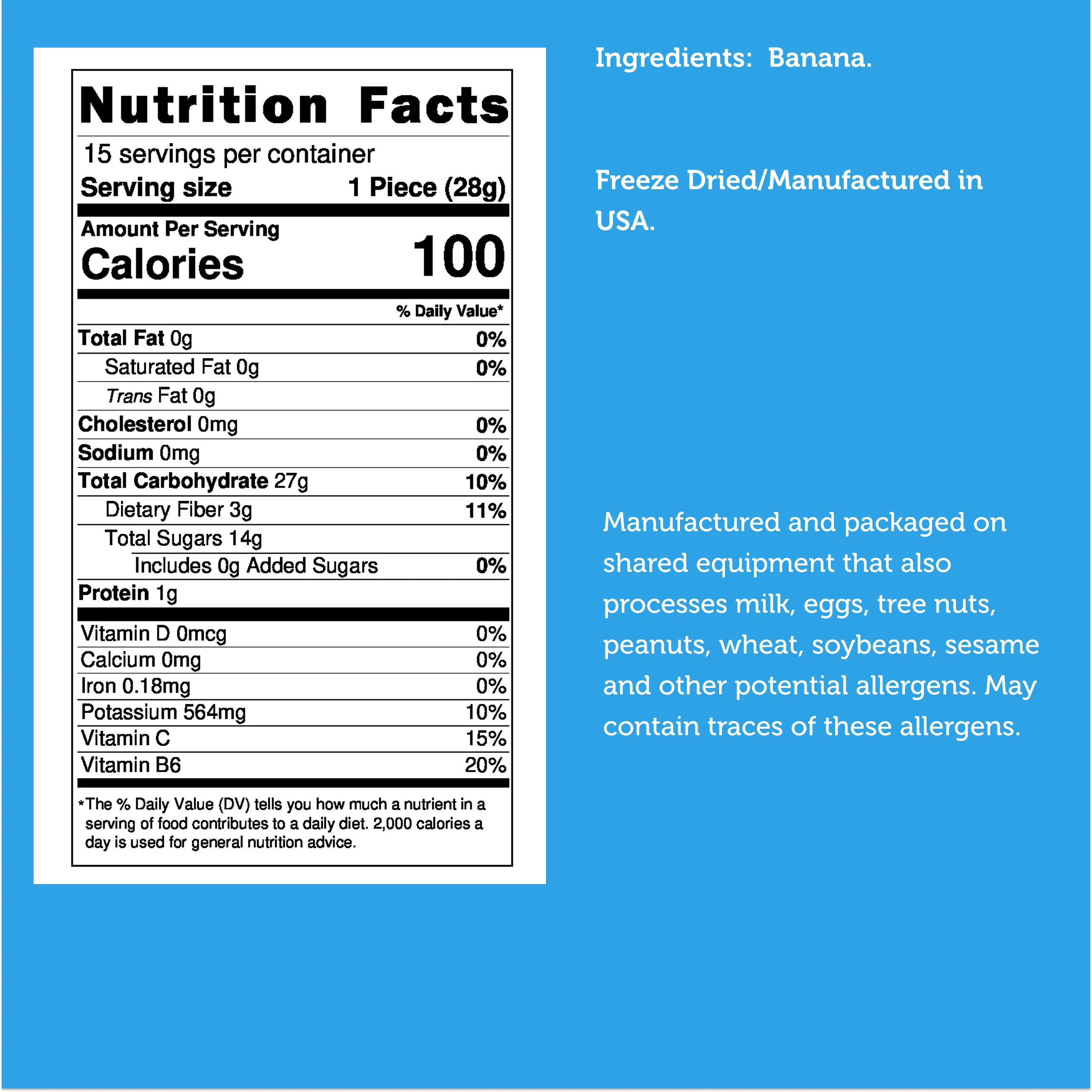 Freeze Dried Whole Bananas - Image 6