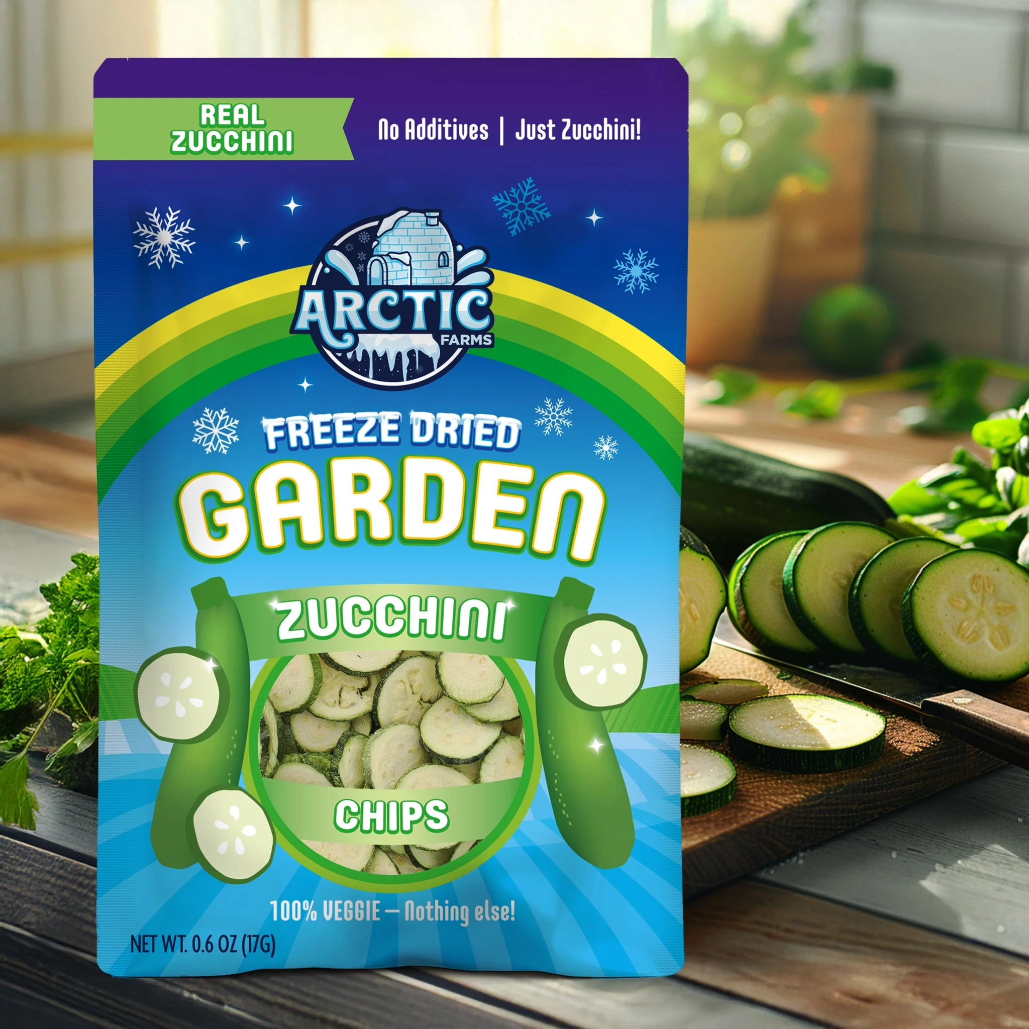 Freeze Dried Zucchini Chips - Image 3