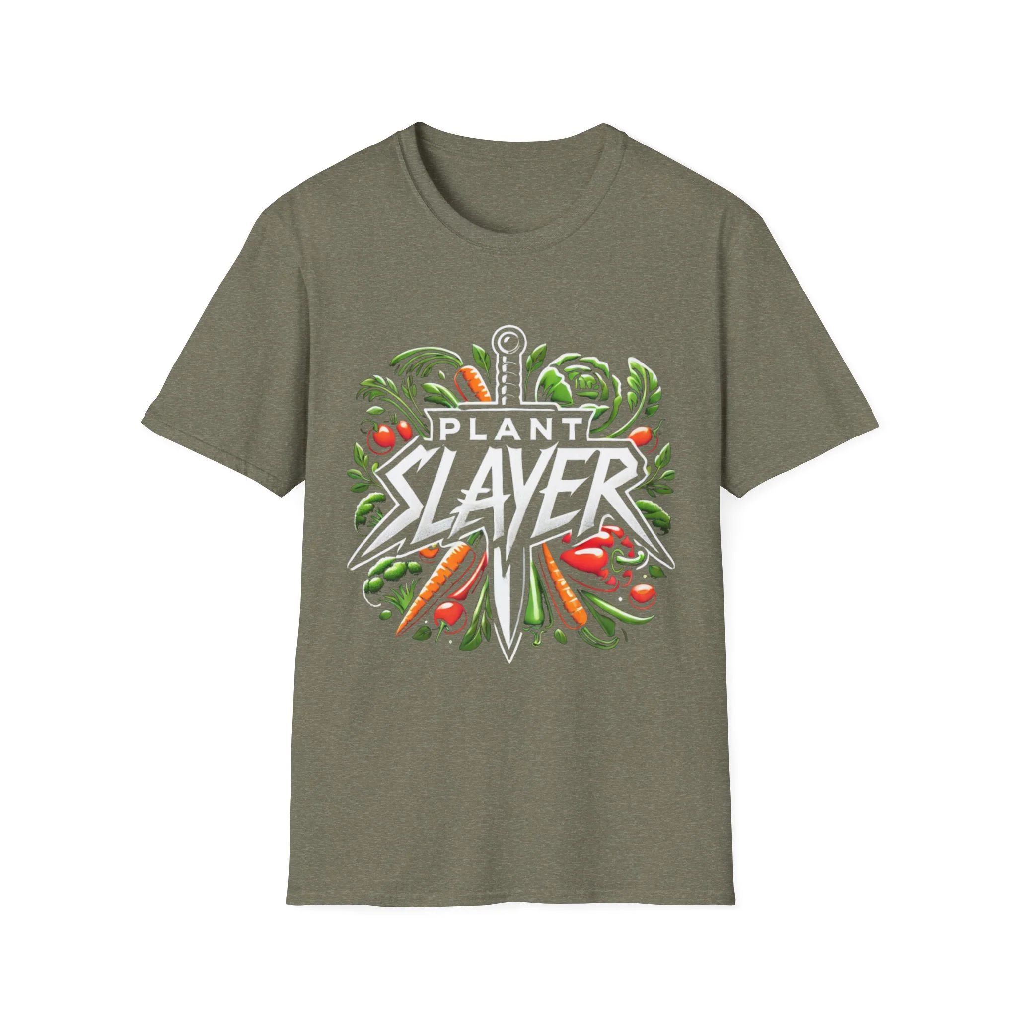 Fresh Veggie Unisex Softstyle T-Shirt - Eco-Friendly Apparel, Perfect for Farm Lovers, Gardening, Sustainability, Everyday Wear - Image 2