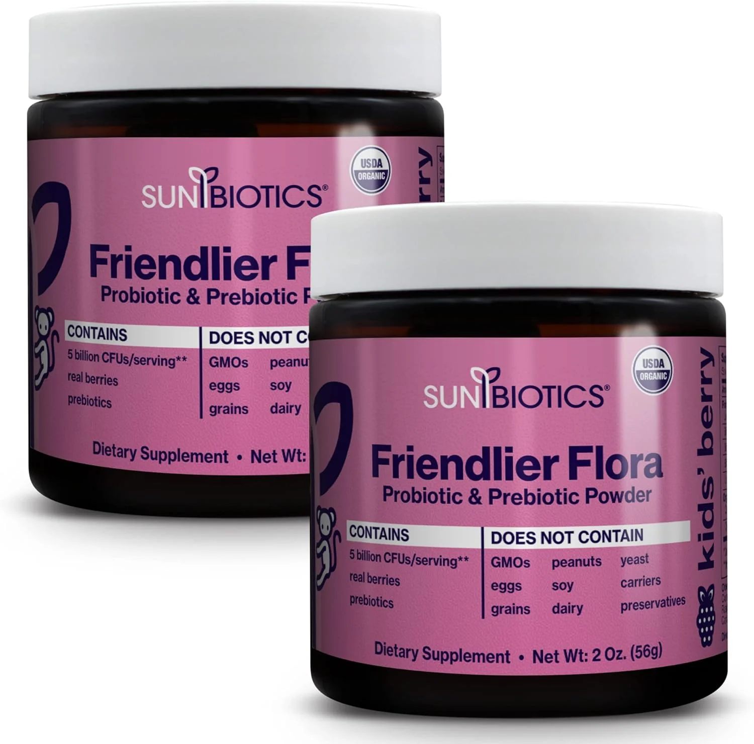 FRIENDLIER FLORA - PROBIOTIC & PREBIOTIC POWDER - Kids berry - Image 10