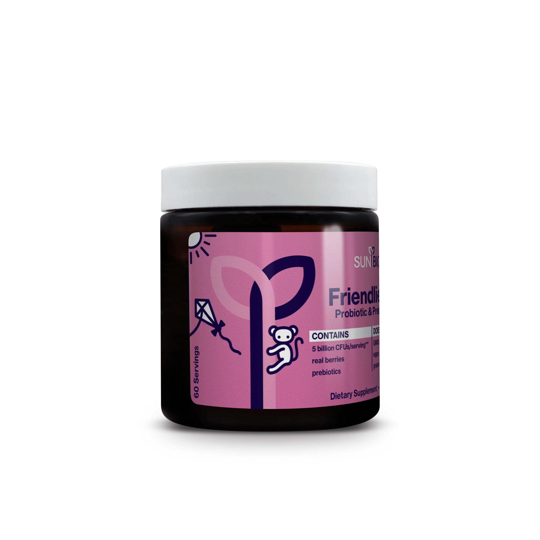 FRIENDLIER FLORA - PROBIOTIC & PREBIOTIC POWDER - Kids berry - Image 6