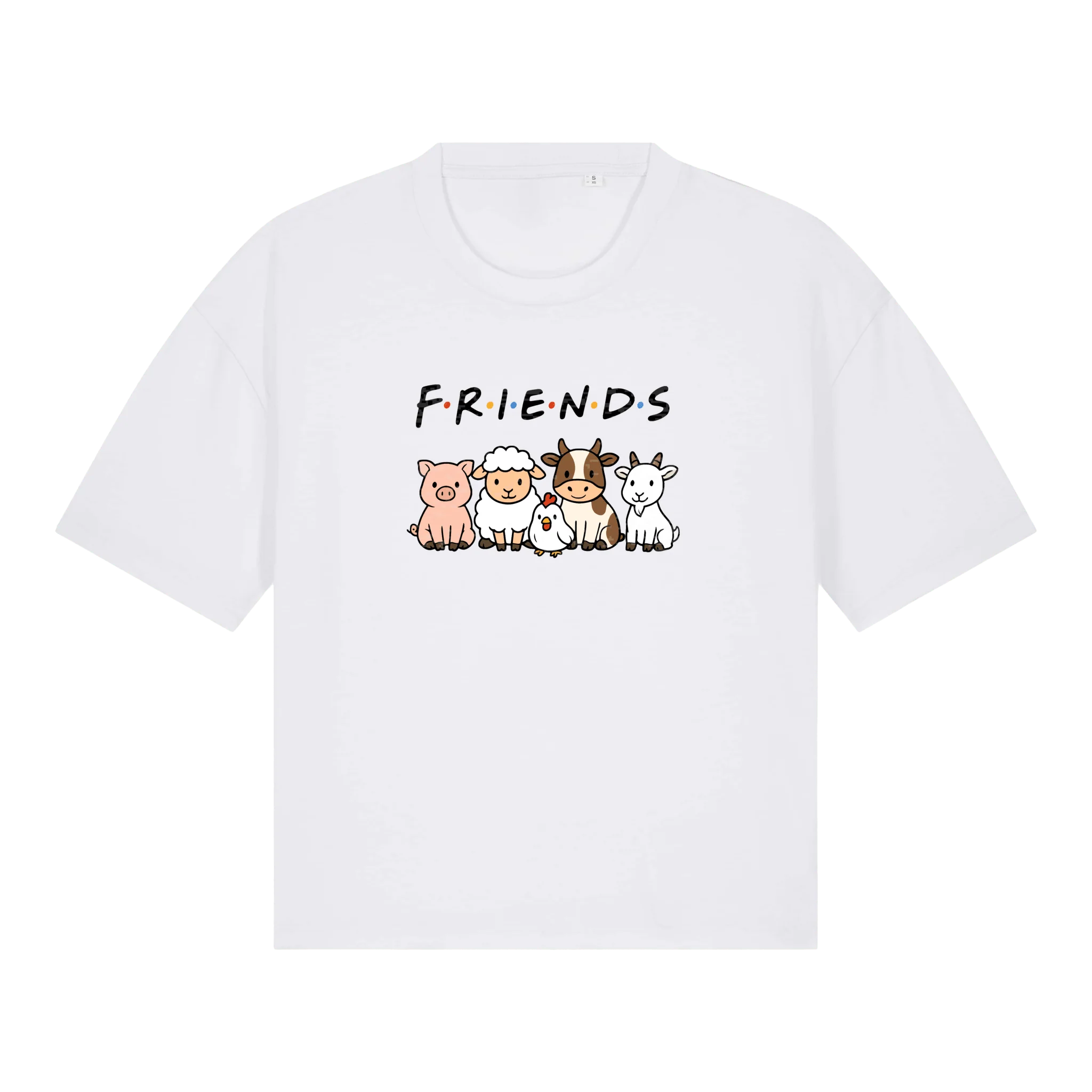 Friends Women's Boxy T-Shirt - Image 4