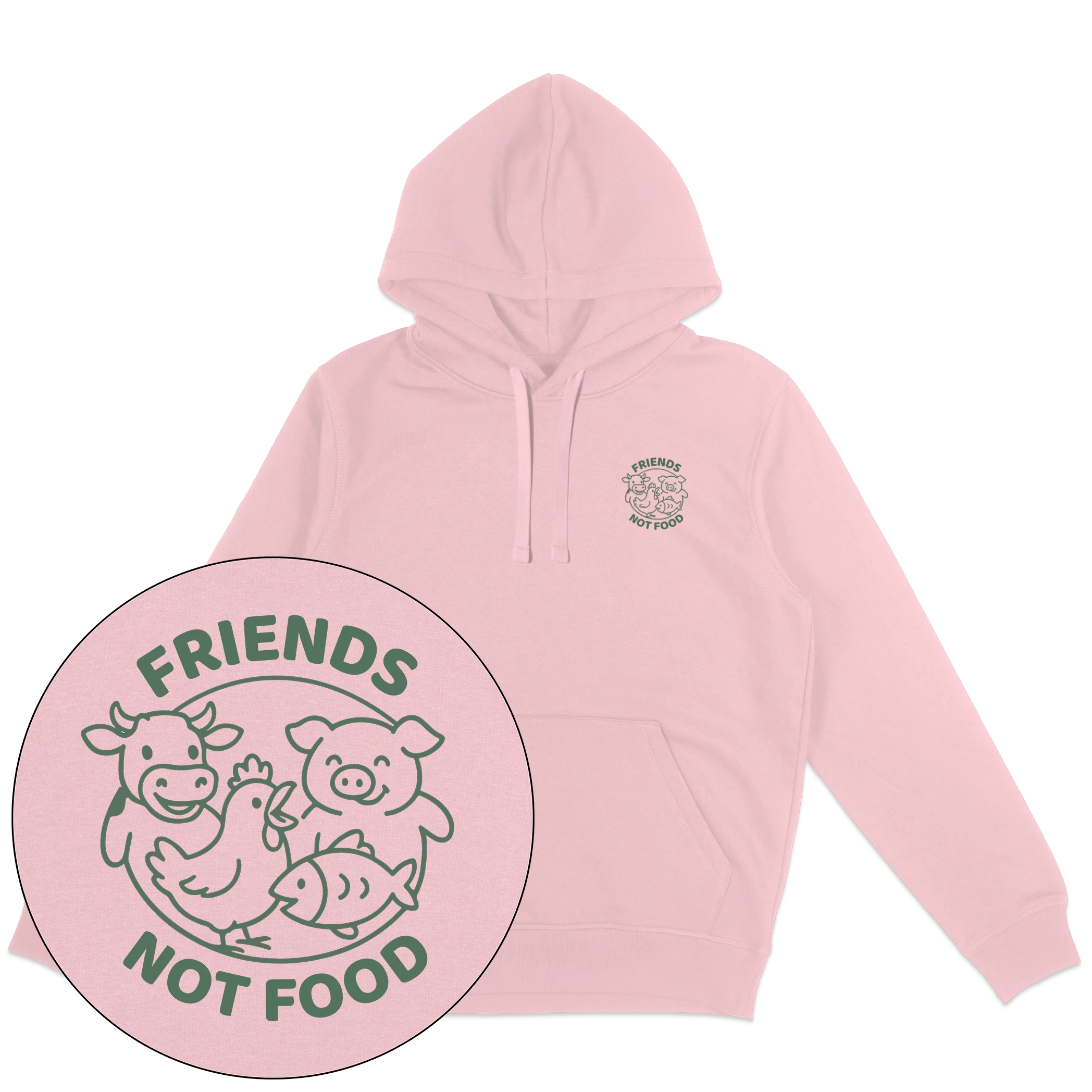 Friends Not Food Hoodie - Image 8