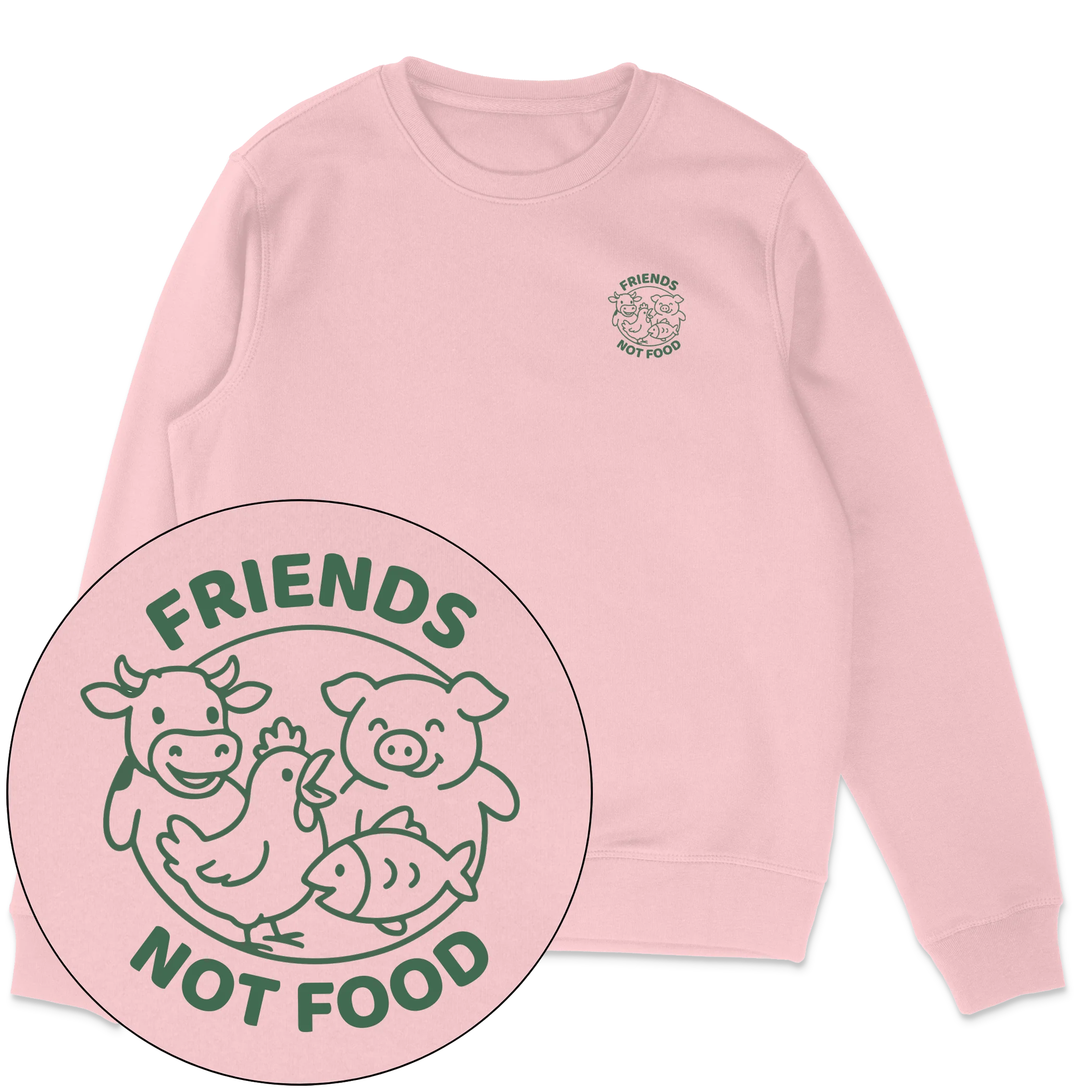 Friends Not Food Sweatshirt - Image 3