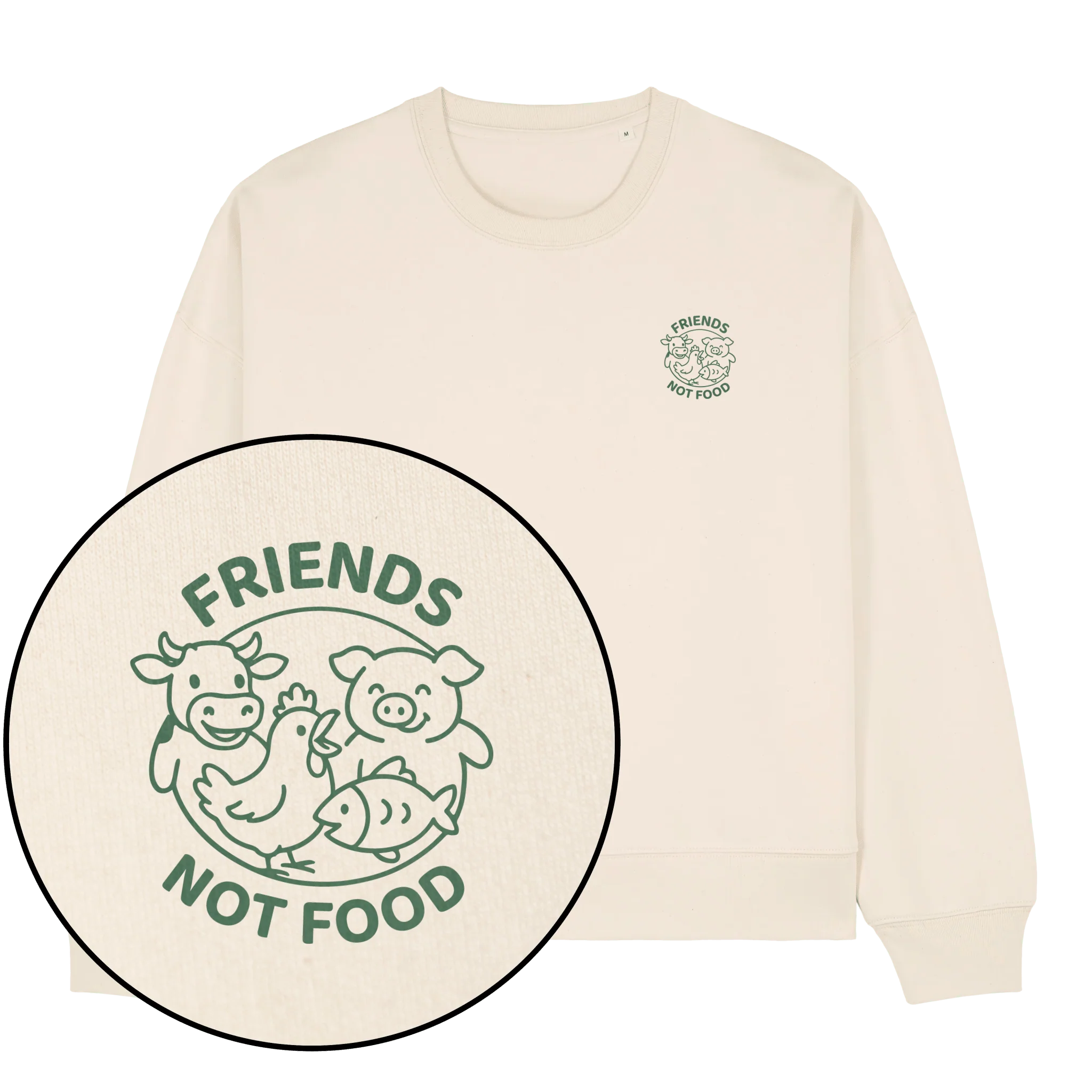 Friends Not Food Women's Sweatshirt
