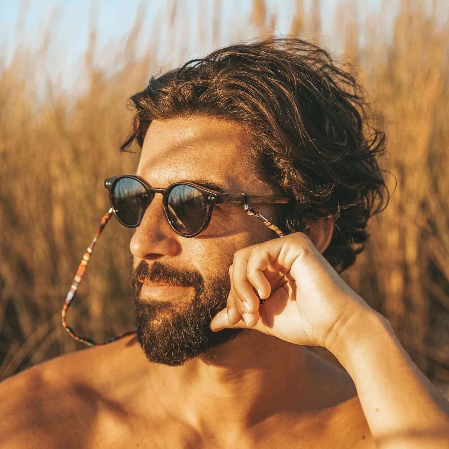 Ganges - Unisex Wood and Bio Acetate Sunglasses - Image 5