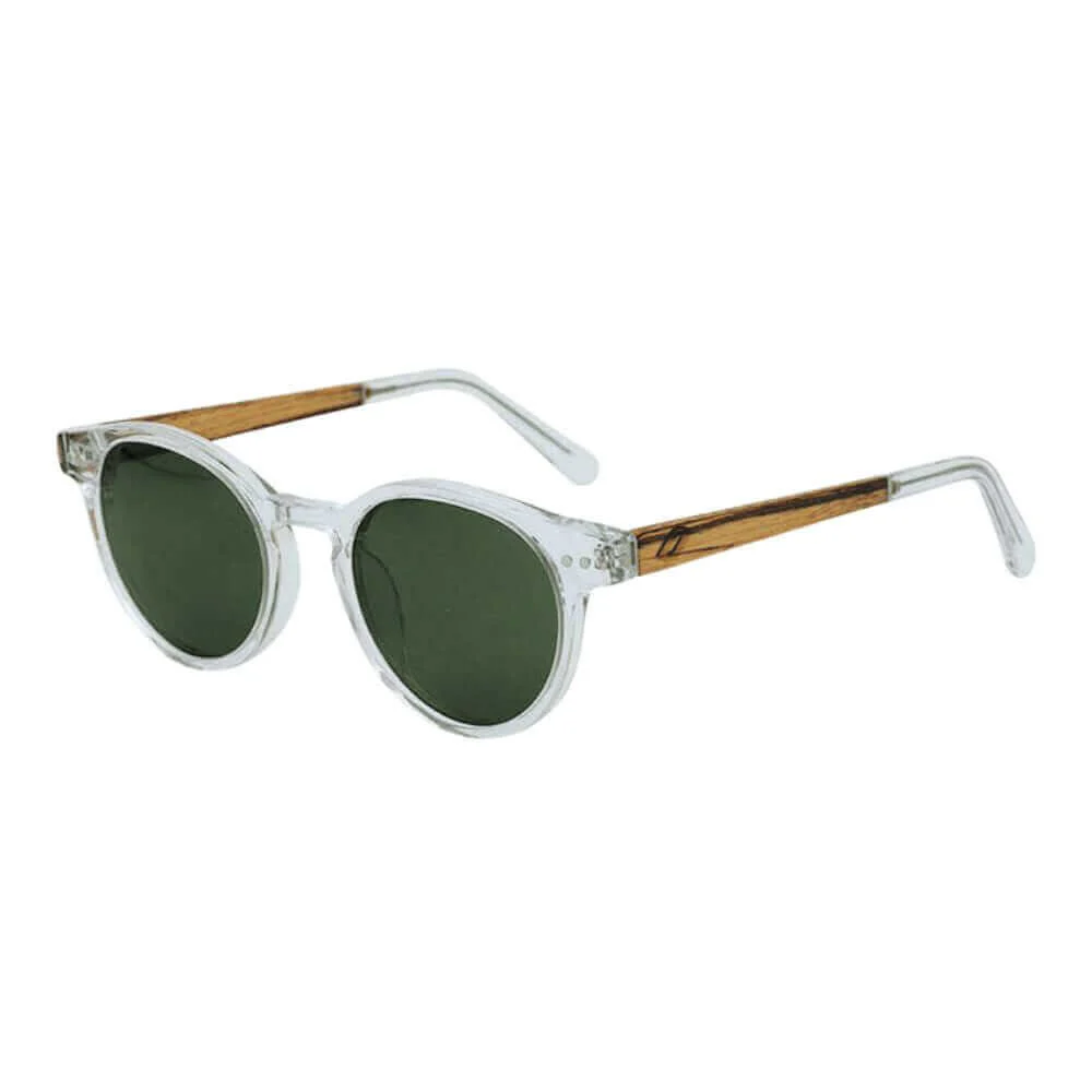 Ganges - Unisex Wood and Bio Acetate Sunglasses - Image 8