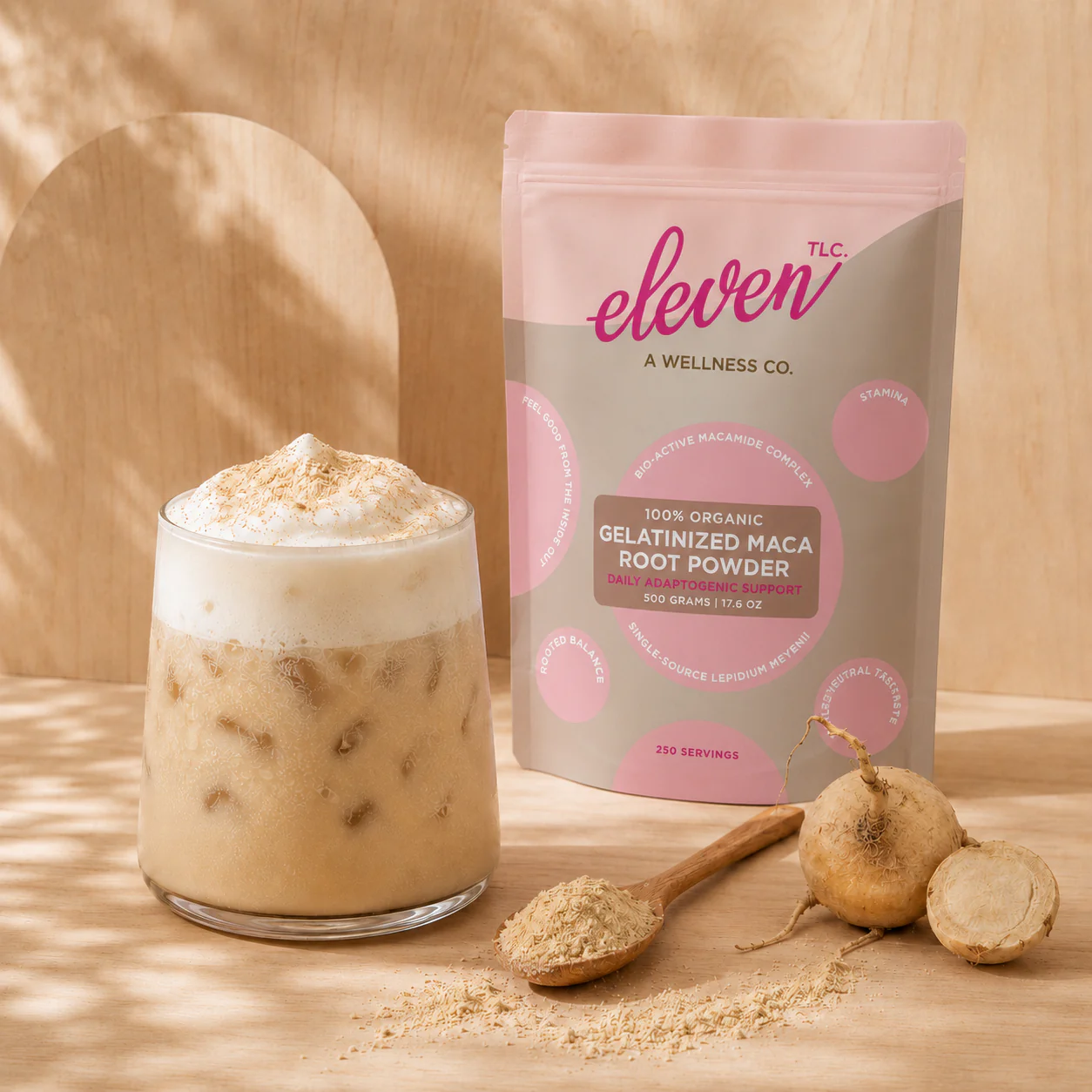 Gelatinized Organic Maca Root Powder 500g · Eleven TLC - Image 3