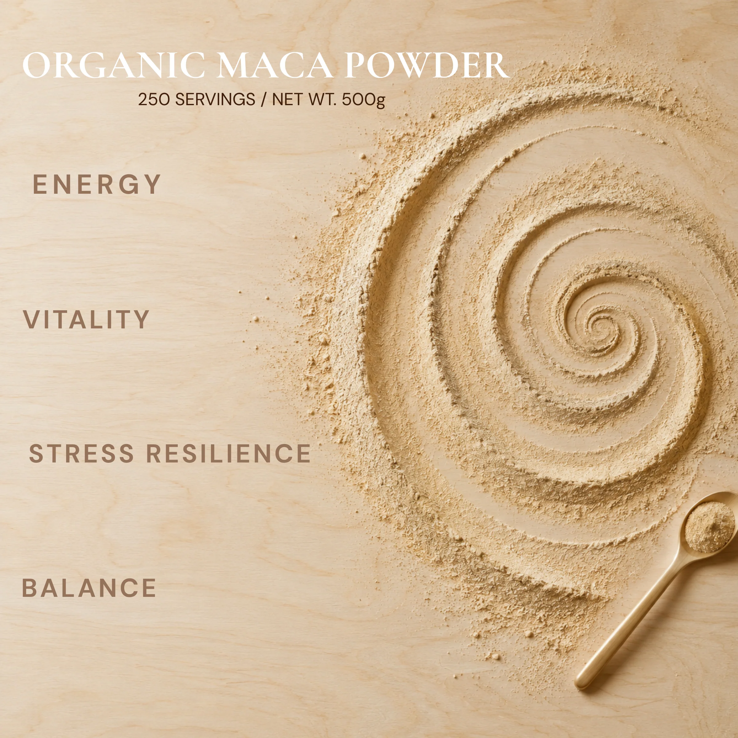 Gelatinized Organic Maca Root Powder 500g · Eleven TLC - Image 5