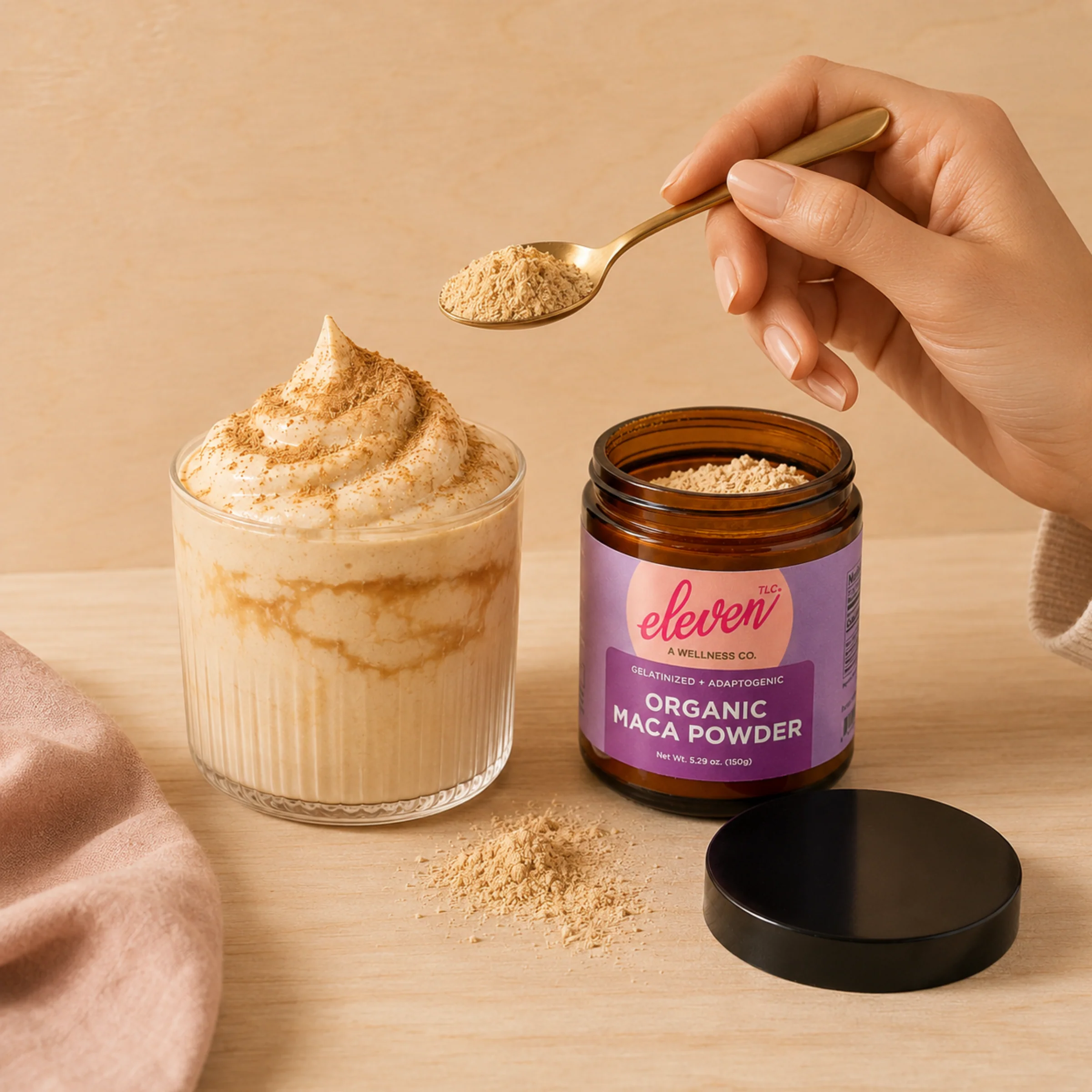 Organic Gelatinized Maca Root Powder | Eleven TLC - Image 3