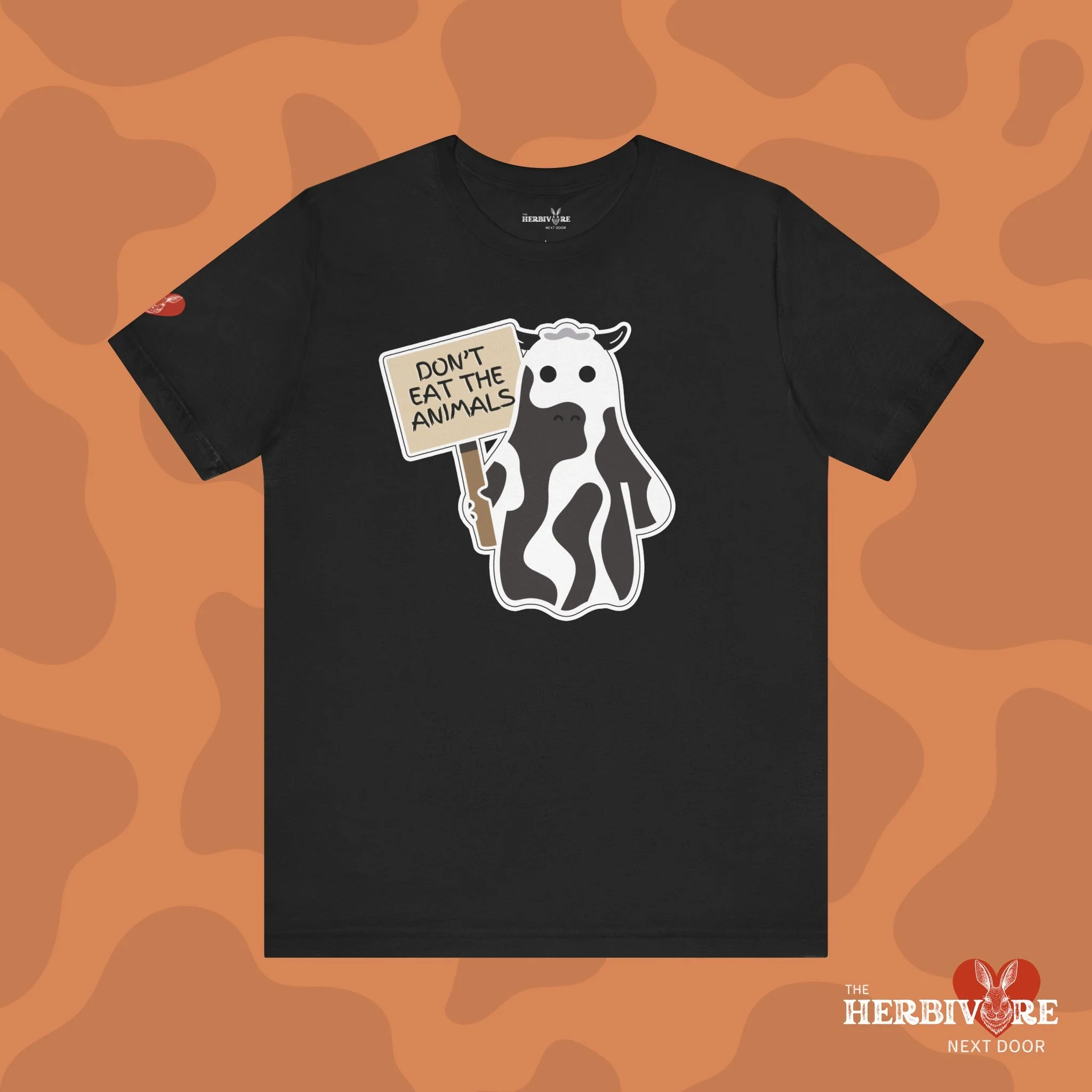 Ghost Cow Dont Eat The Animals - Unisex - Image 2