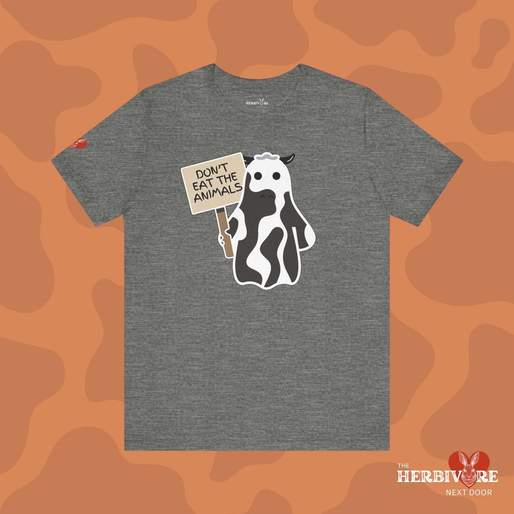 Ghost Cow Dont Eat The Animals - Unisex - Image 4