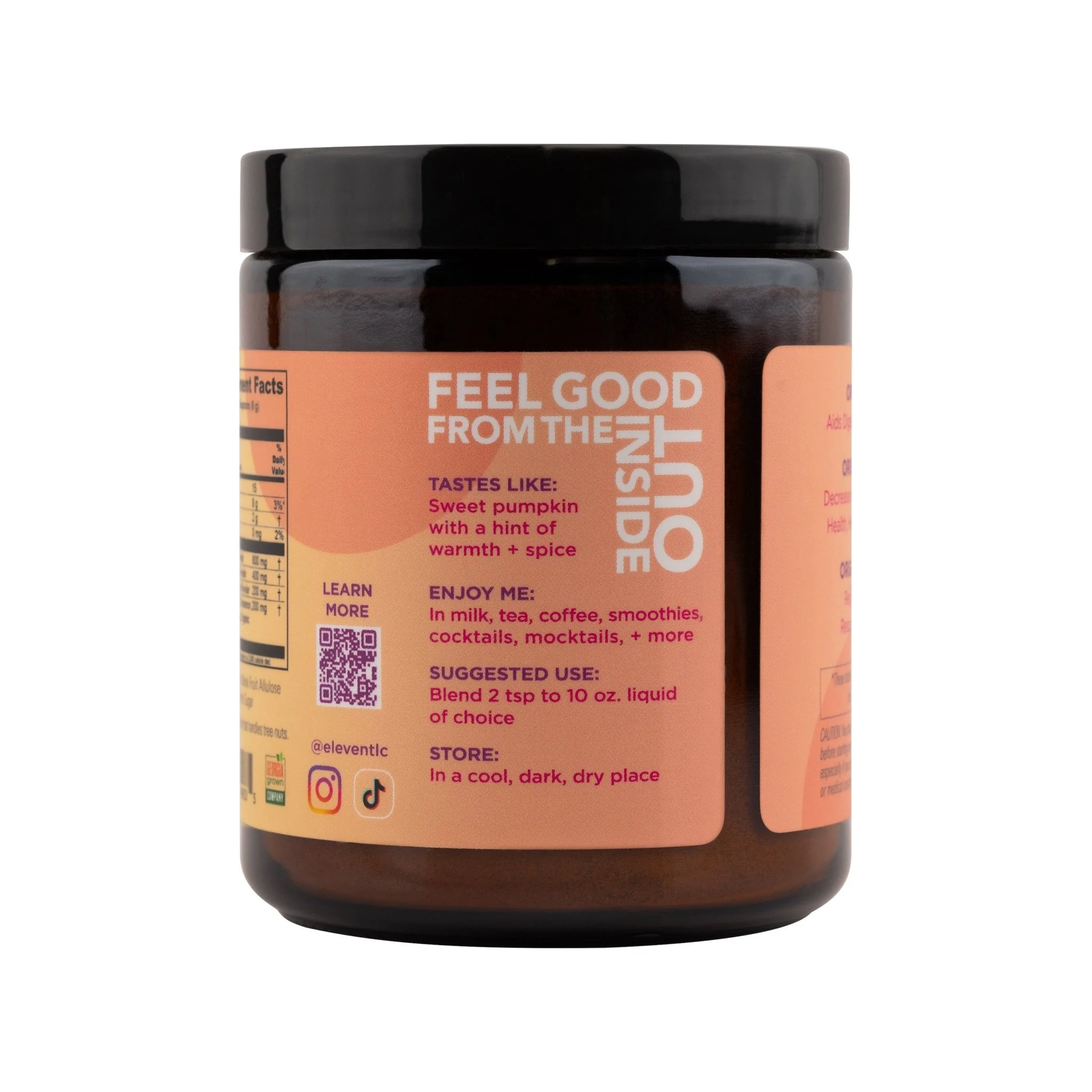 Ginger Turmeric Organic Spiced Golden Superfood Drink Mix + Instant Latte Powder - Image 8
