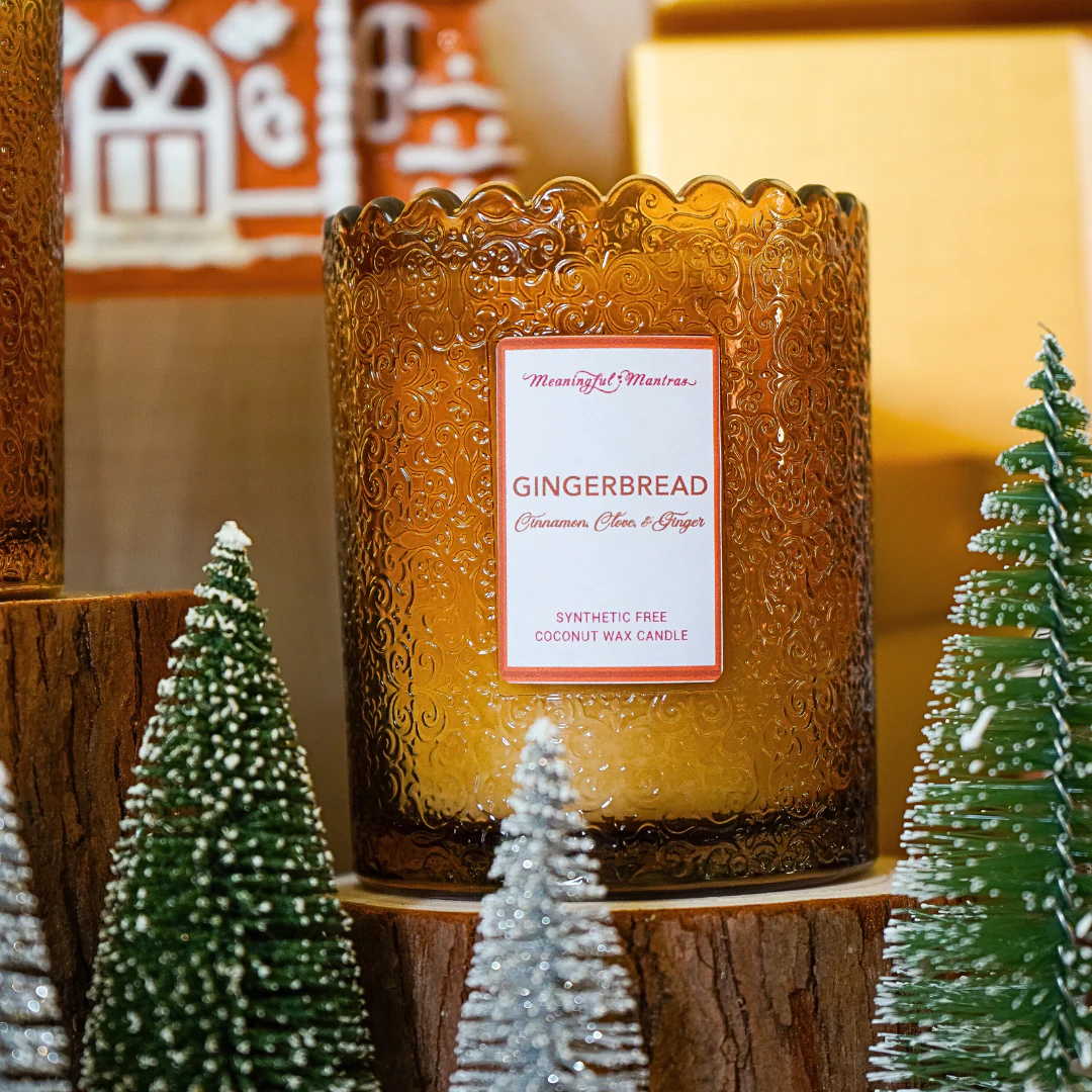 Gingerbread Natural Candle 8oz Kaia Collection - Image 2