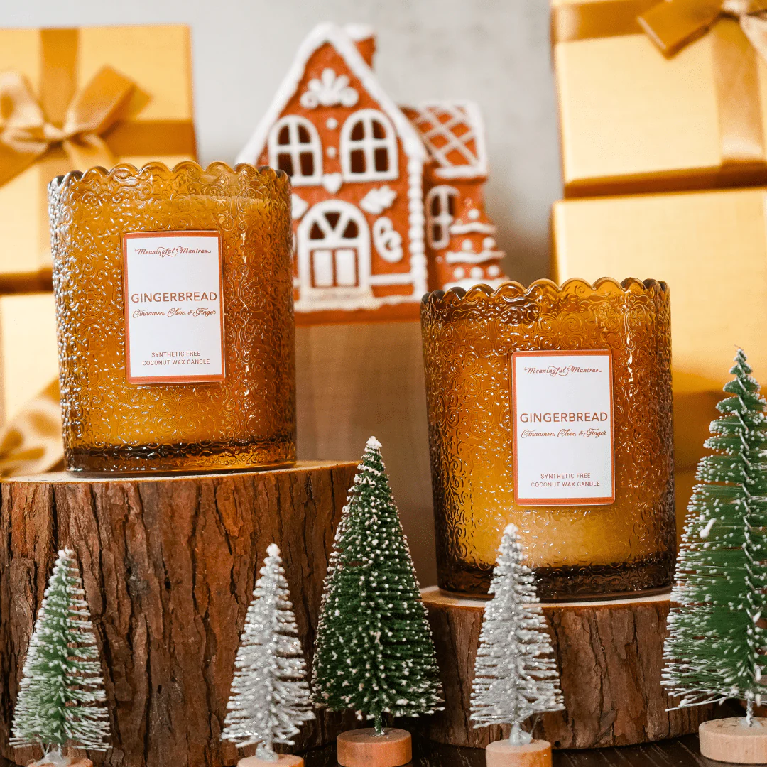 Gingerbread Natural Candle 8oz Kaia Collection - Image 5