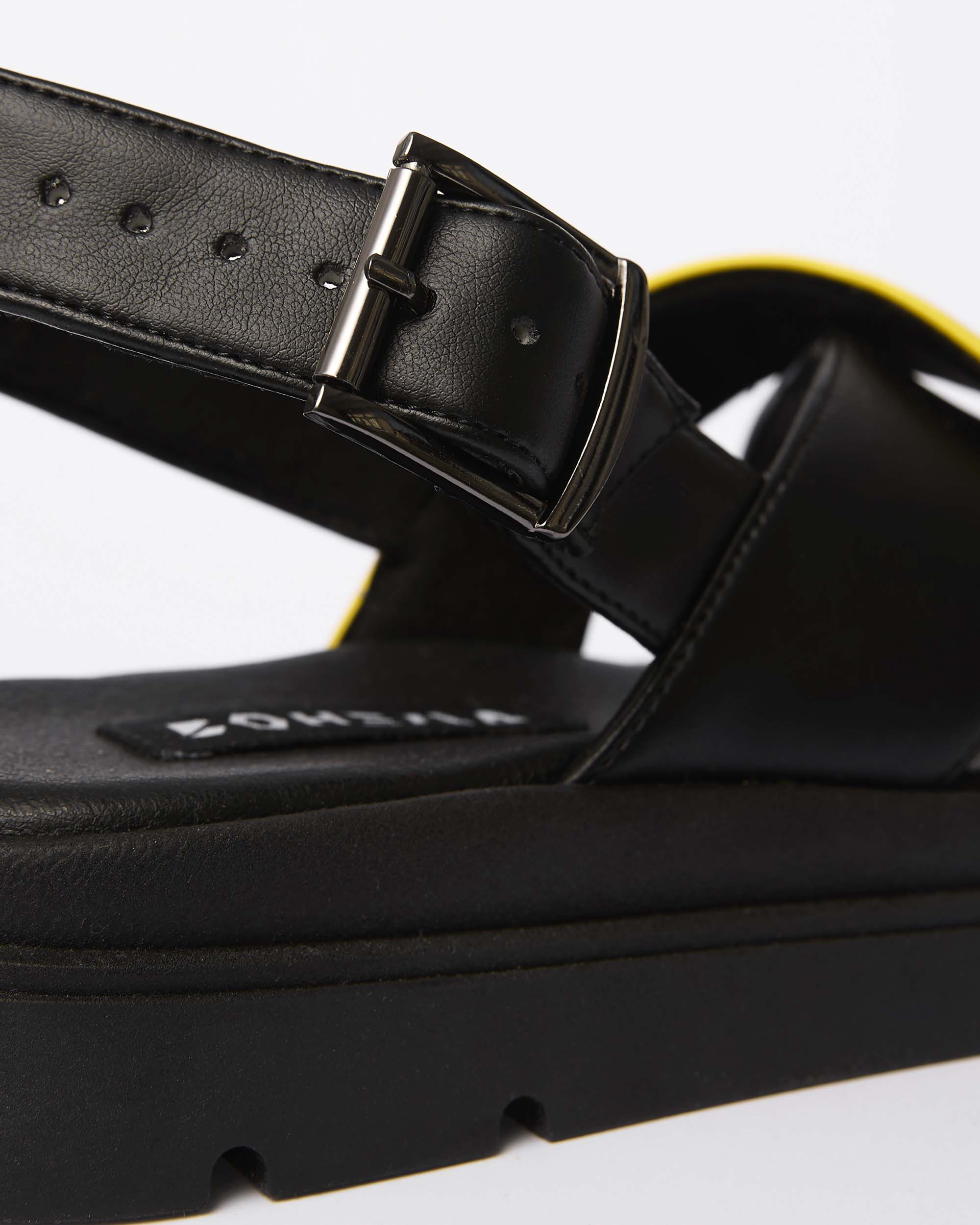 Glare Sandals Lemon made of vegan corn leather - Image 5