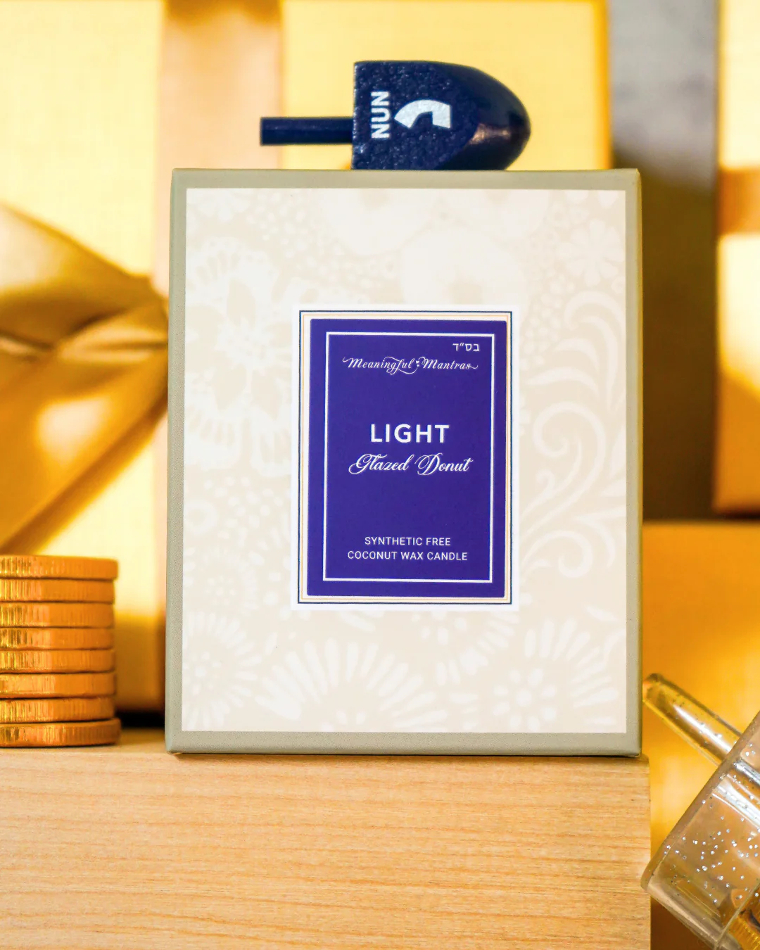 Glazed Donut Natural Candle 8oz Kaia Collection - Image 4