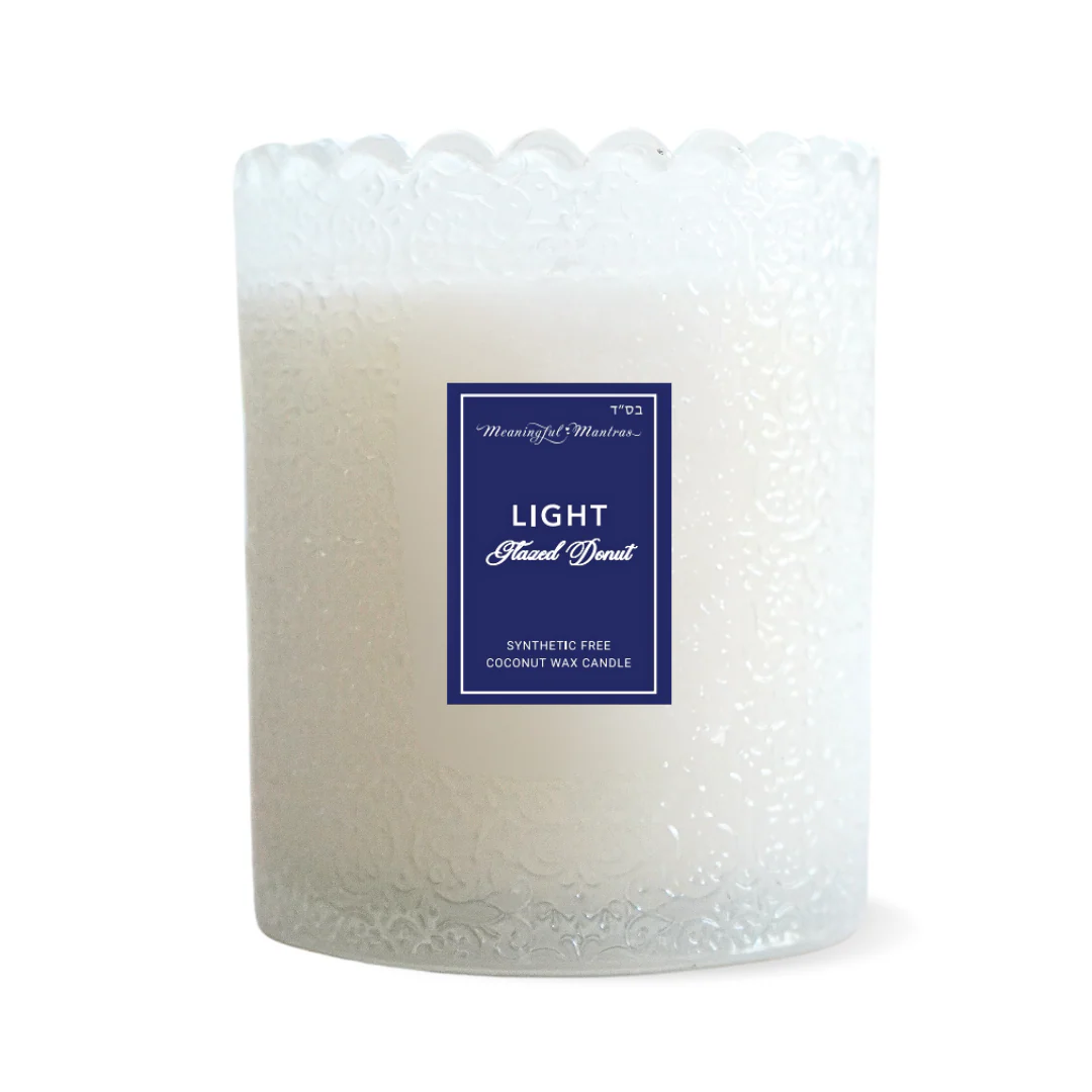 Glazed Donut Natural Candle 8oz Kaia Collection - Image 6