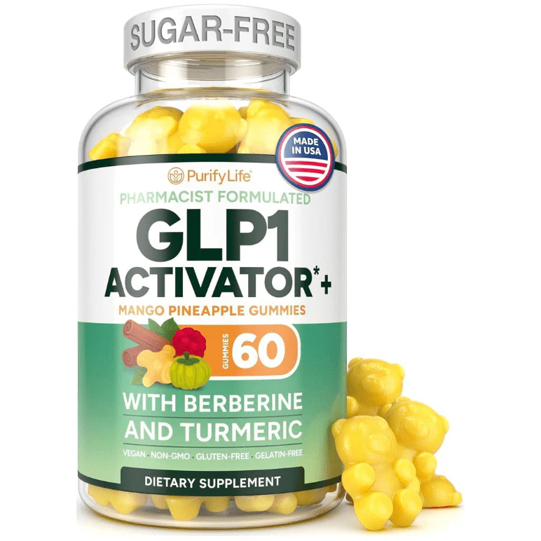GLP1 Activator+ with Berberine and Turmeric - GLP-1 Gummies