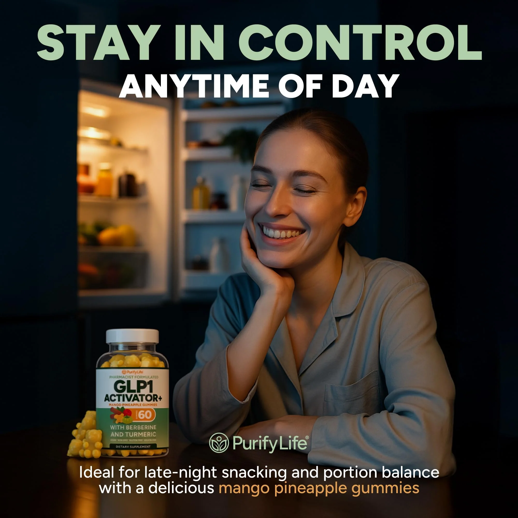 GLP1 Activator+ with Berberine and Turmeric - GLP-1 Gummies - Image 6
