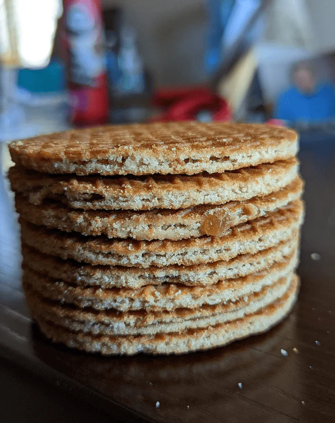 Gluten Free and Plant Based Traditional Caramel Organic Stroopwafels (box of 12x 2-pack - 24 total) - Image 7