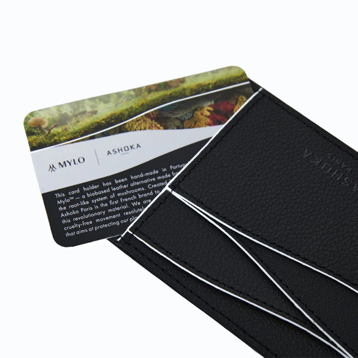 Large Mylo™ Mushroom Card Holder – White - Image 5