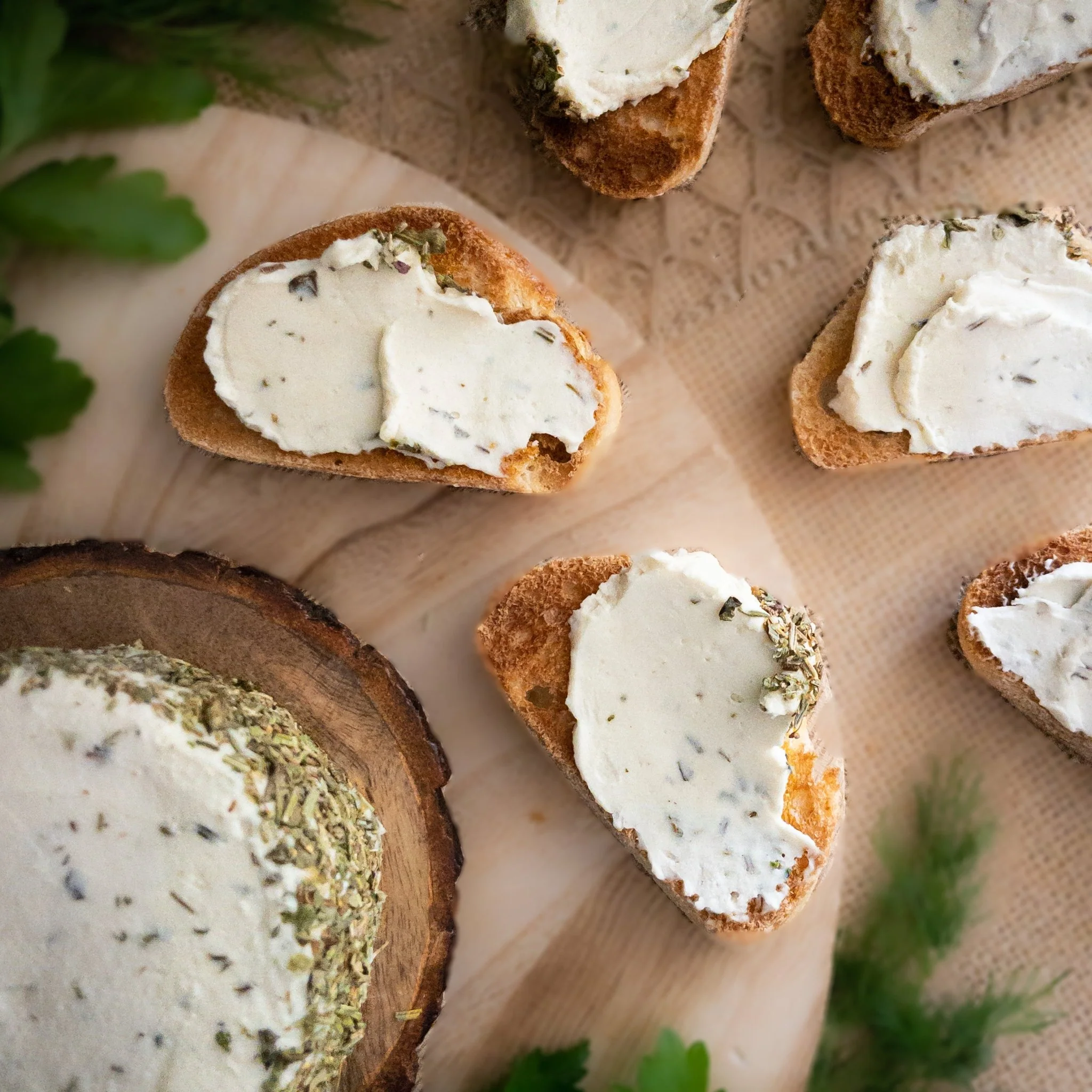Greener Pastures - madly like Herbed Chèvre