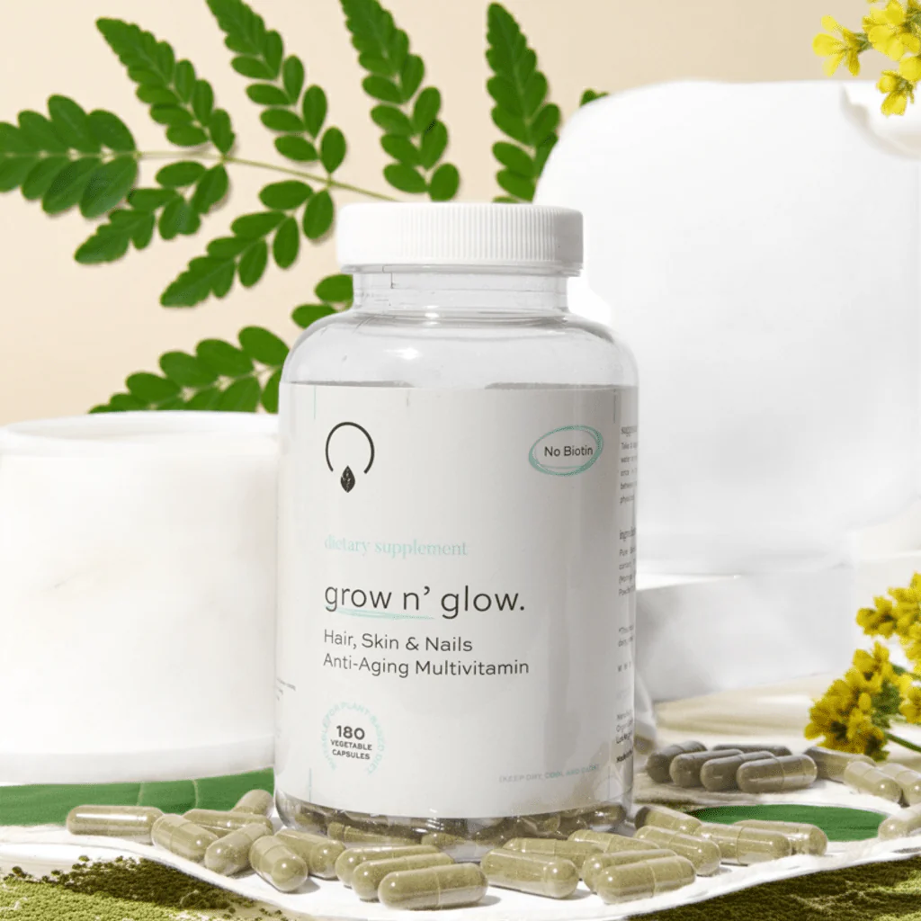 Grow N Glow Hair Skin Nails Anti Aging Multivitamins - Image 5