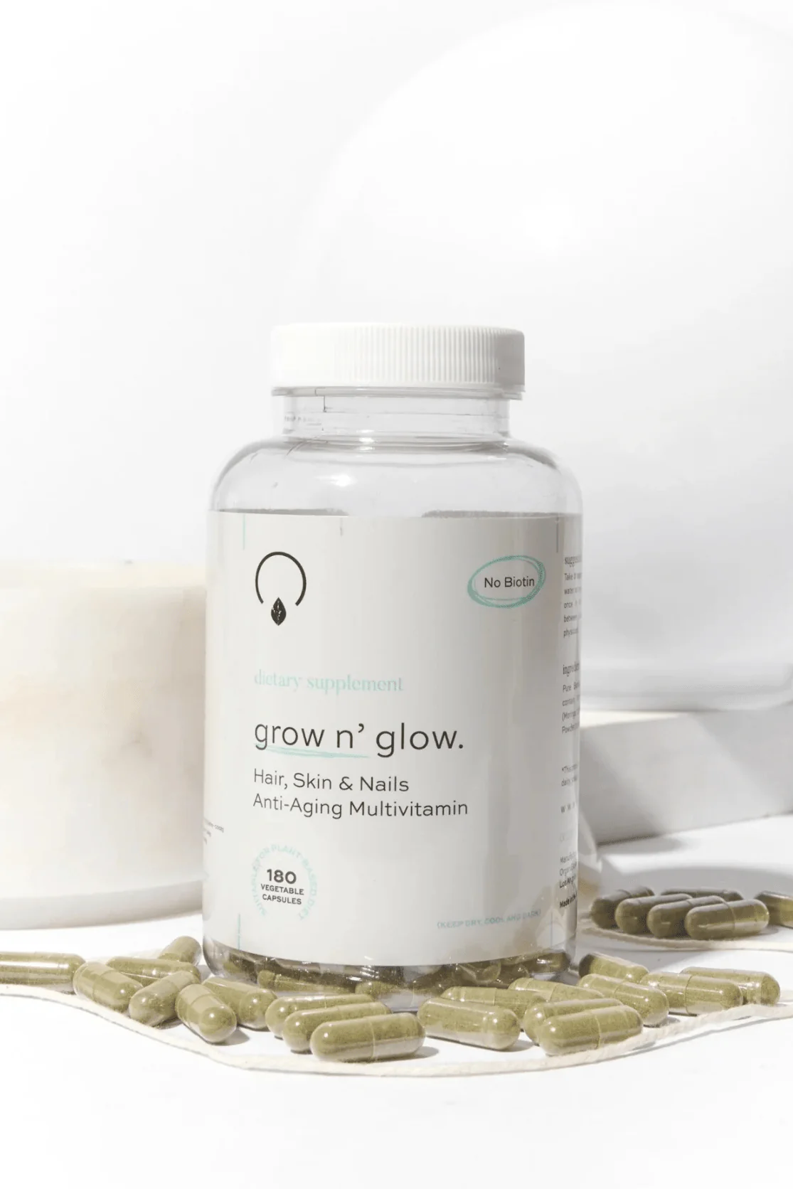 Grow N Glow Hair Skin Nails Anti Aging Multivitamins - Image 6