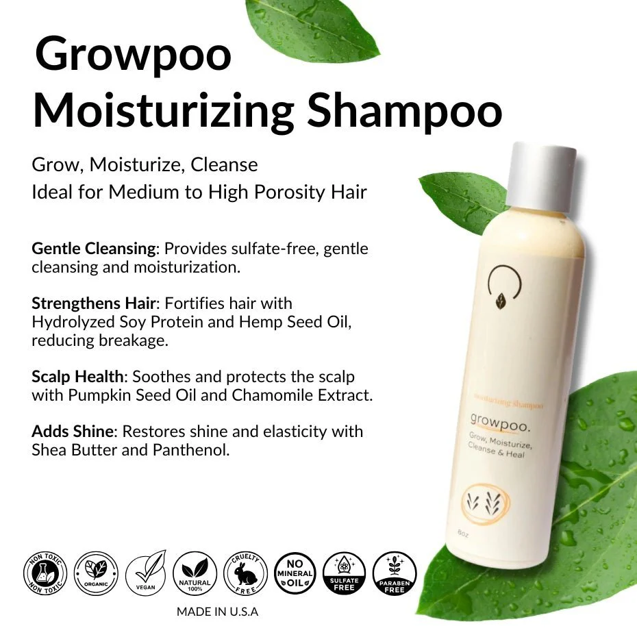 GrowPoo Moisturizing Shampoo - Image 5